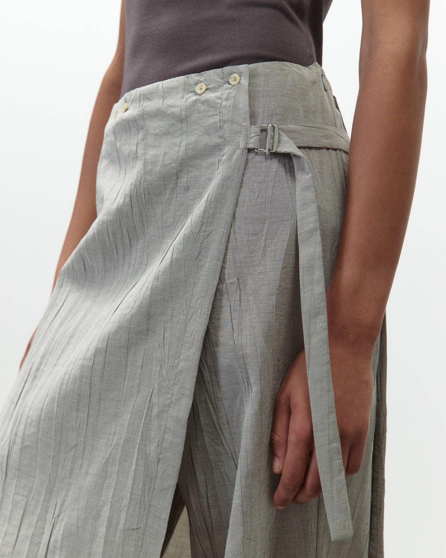 GONNA PANTALONE CRINKLE