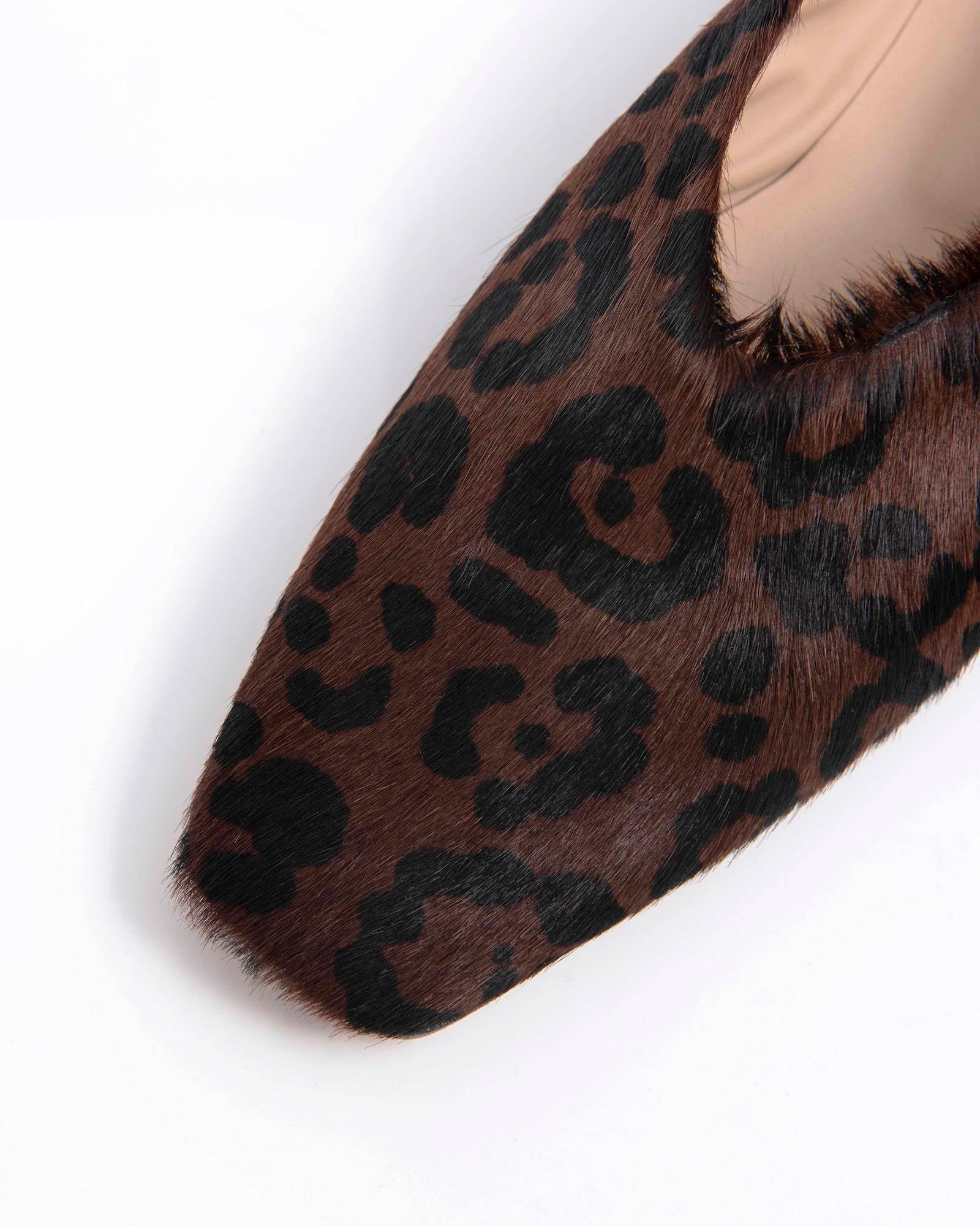 CALF LEATHER BALLERINAS