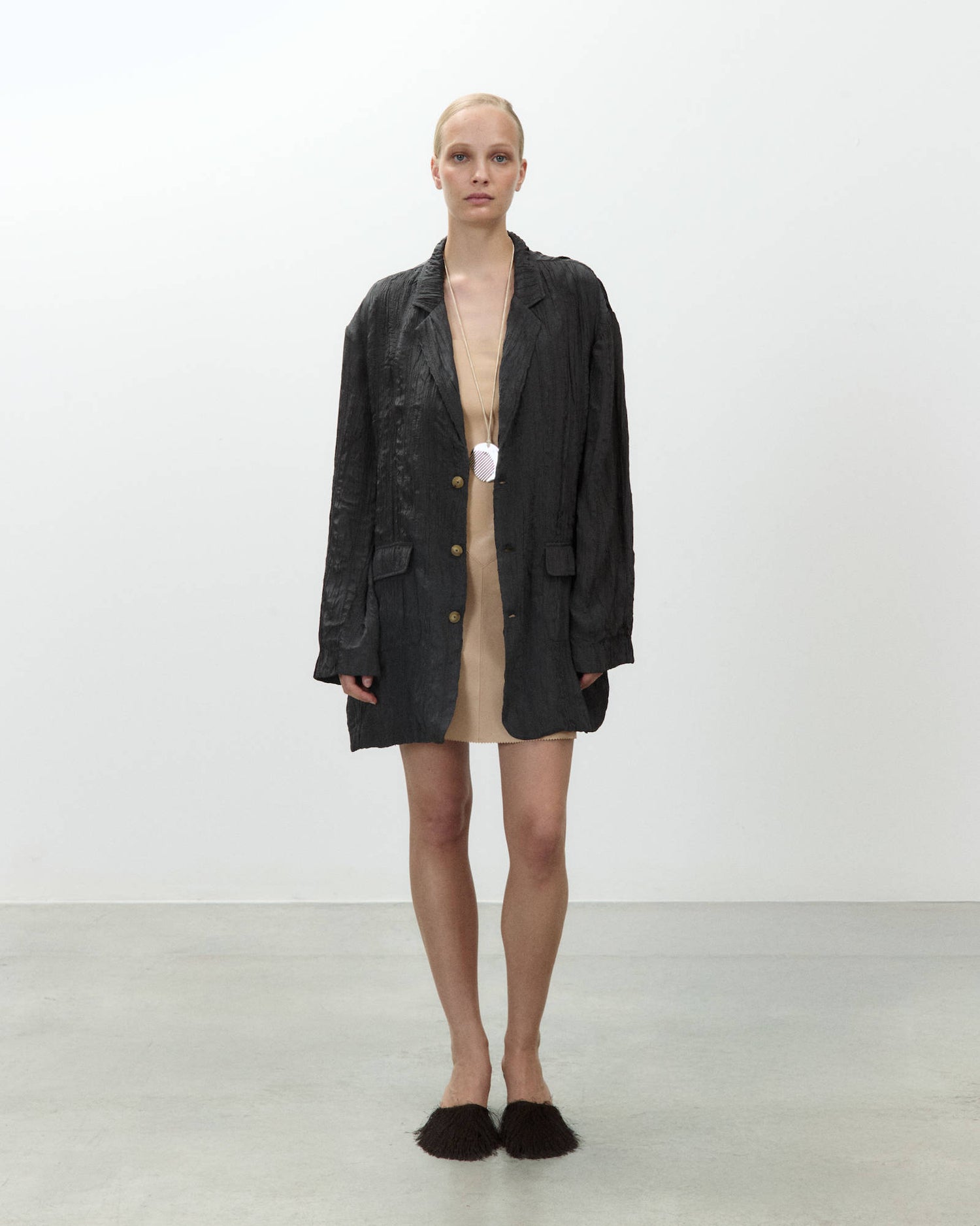 BLAZER WRINKLE MONOPETTO