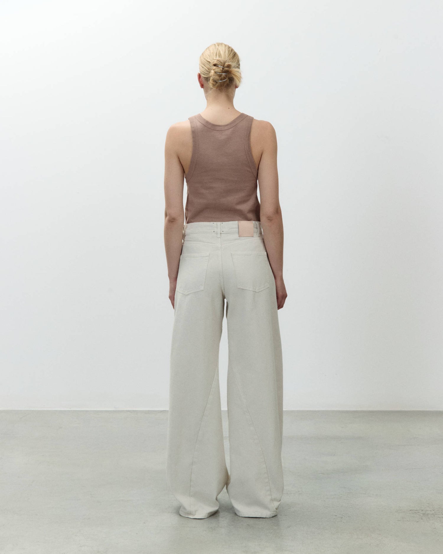 PANTALONE BARREL IN DENIM