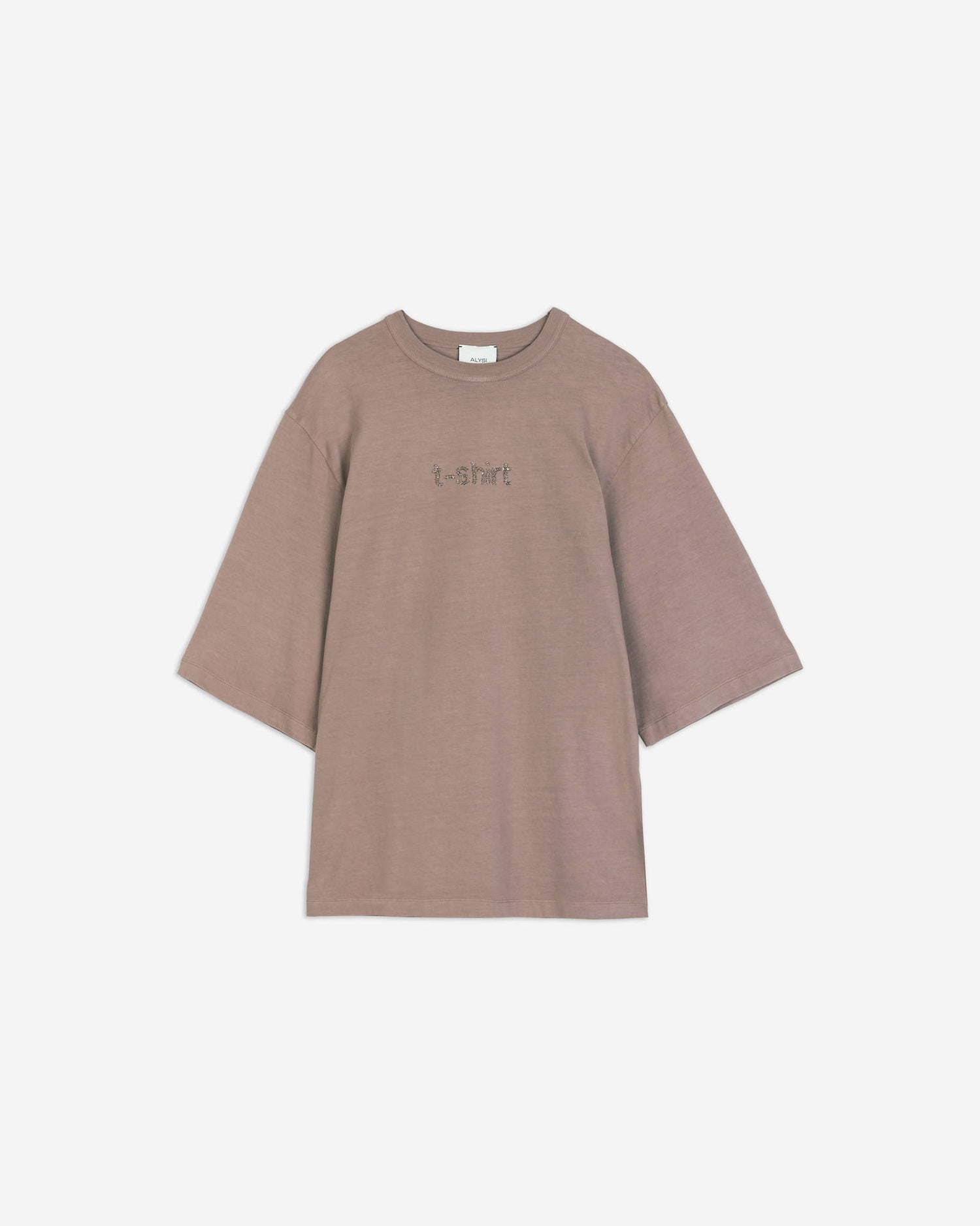 T-SHIRT OVERSIZE RICAMO