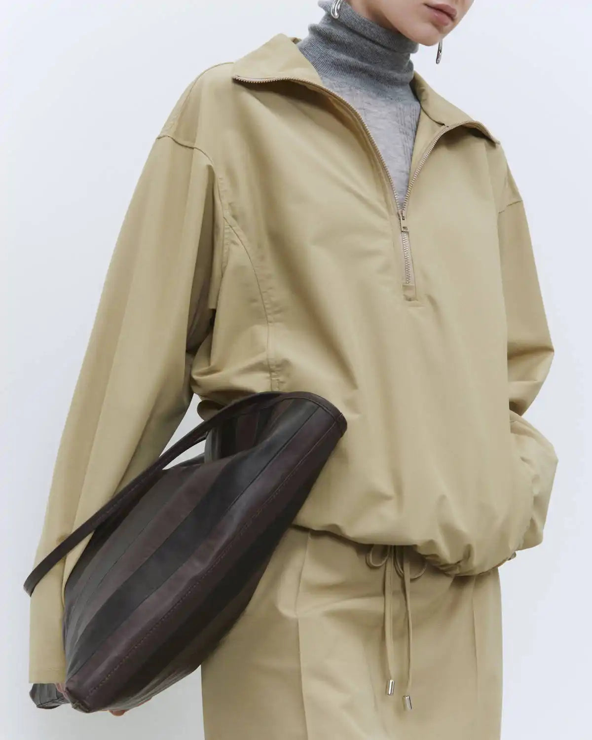 GIUBBINO IN LANA CON ZIP
