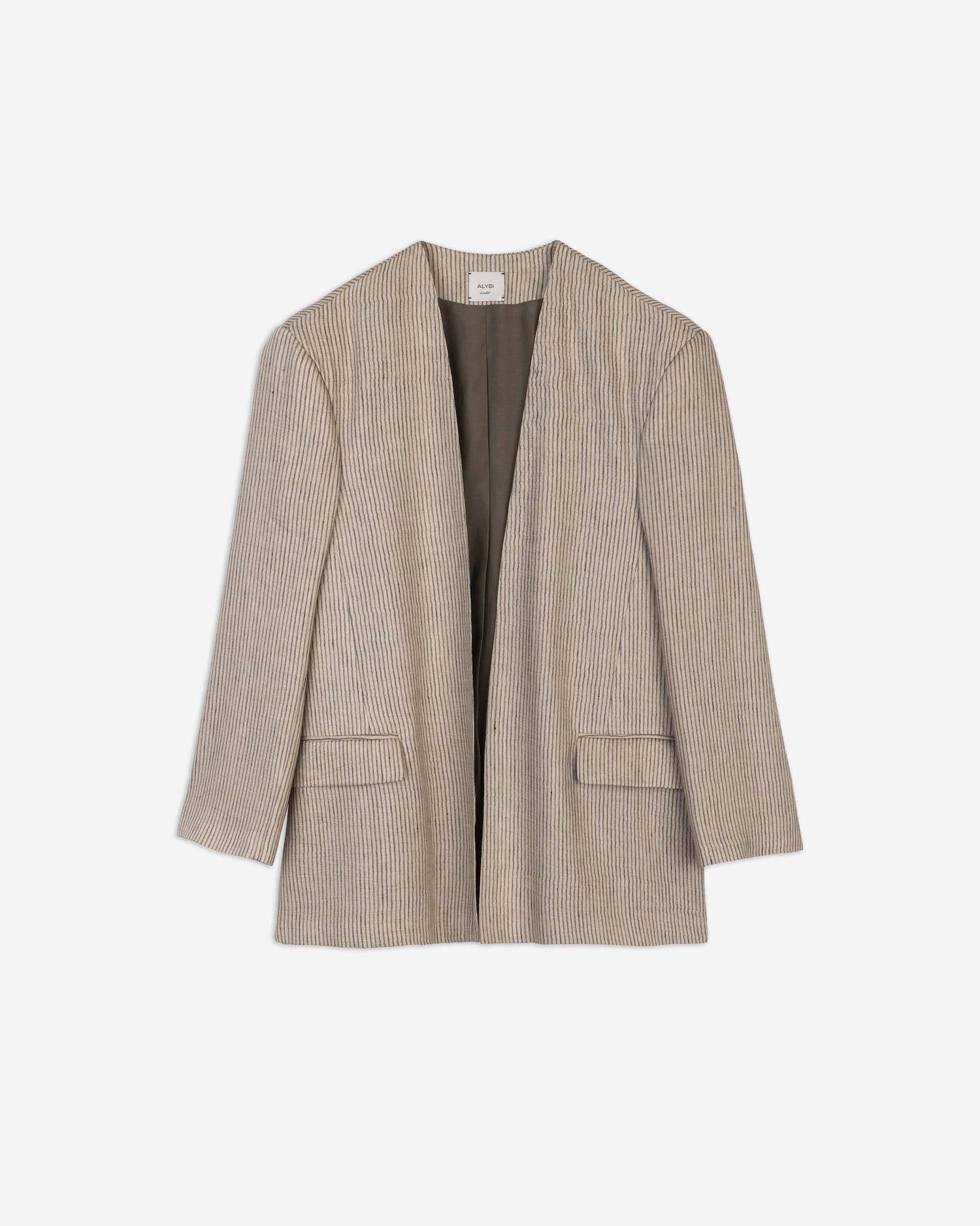 GIACCA OVERSIZE IN LINO