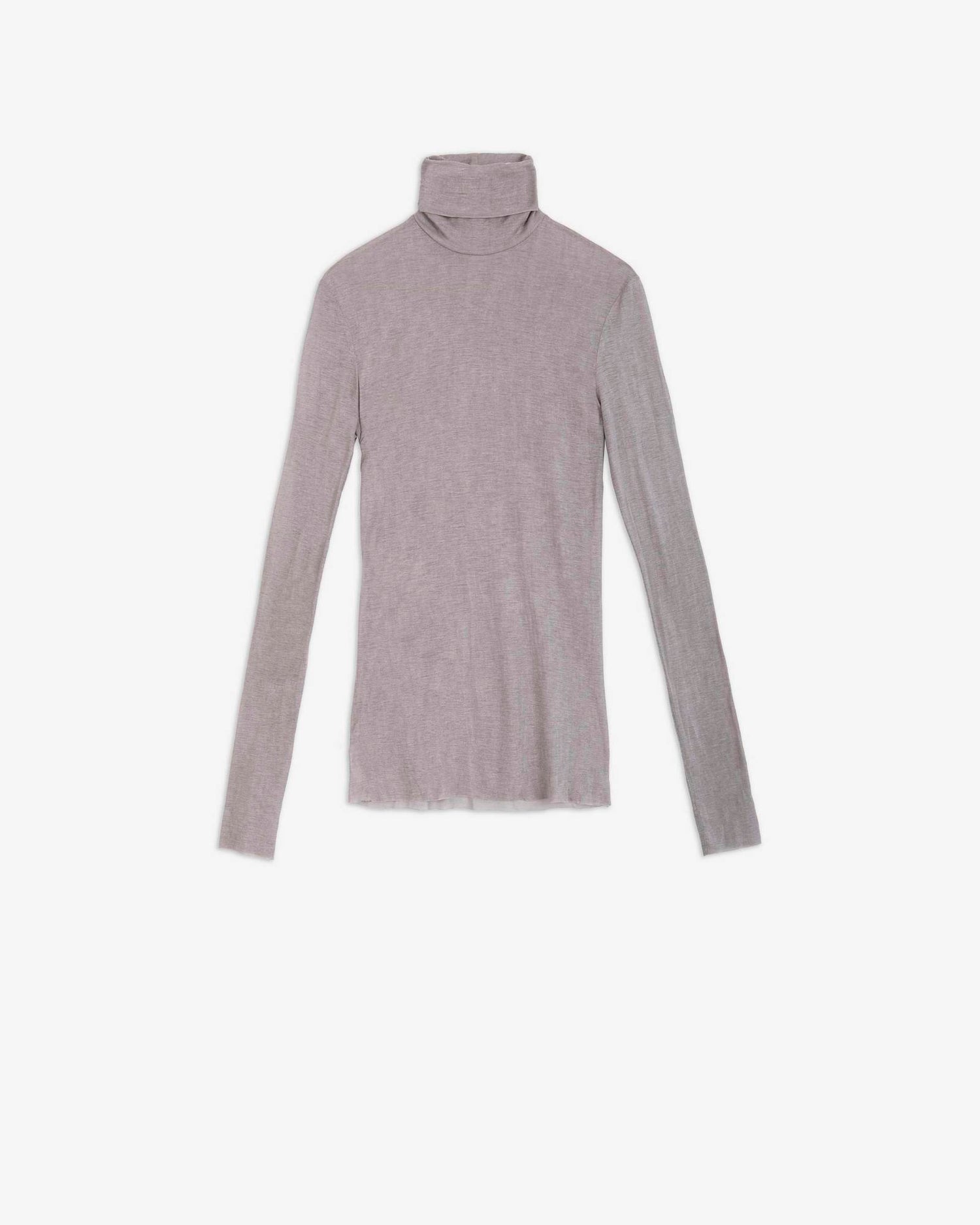 MAGLIA IN JERSEY A COLLO ALTO