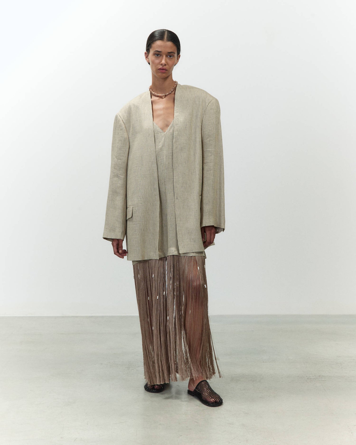 GIACCA OVERSIZE IN LINO