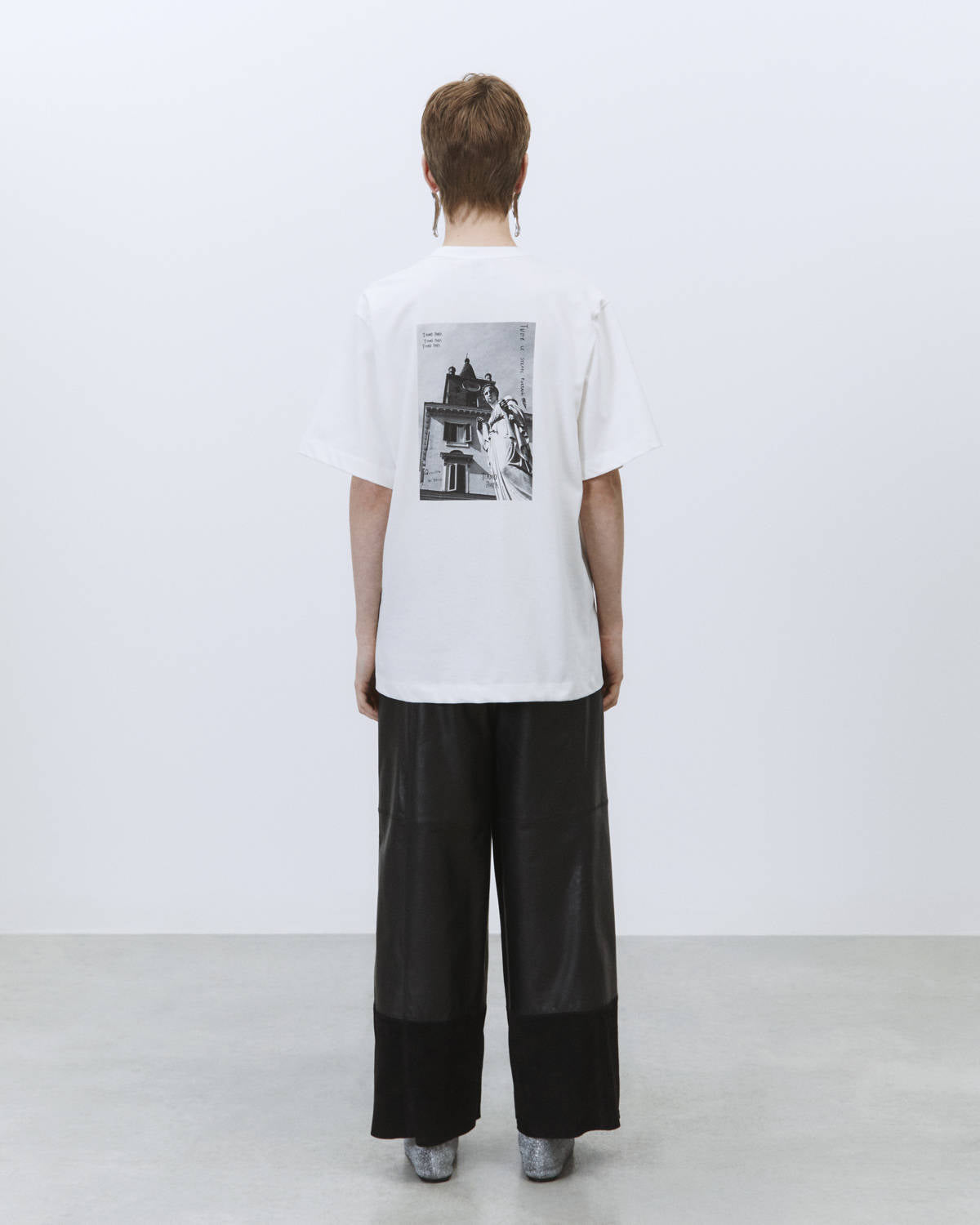 T-SHIRT OVER STAMPA ROMA