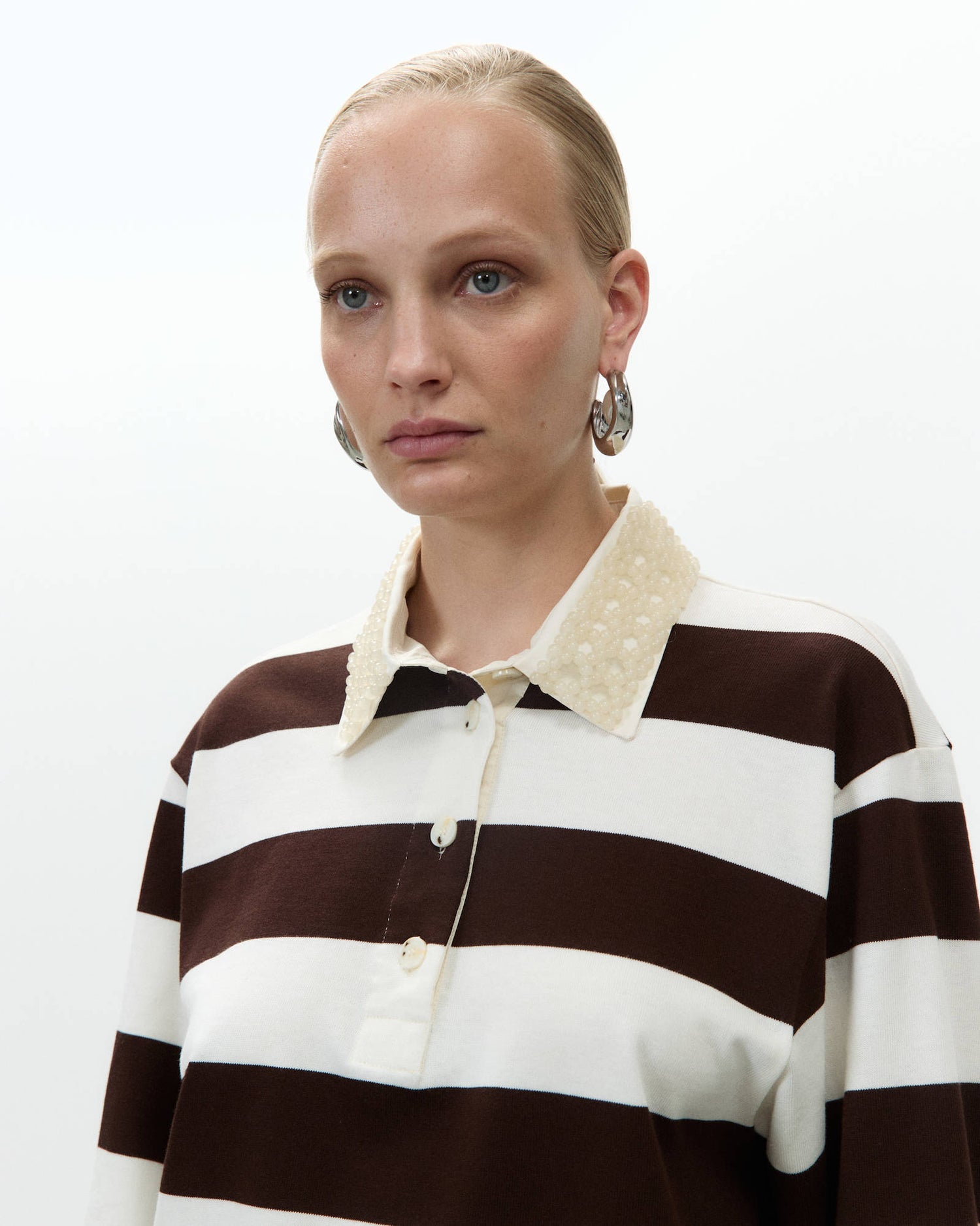 POLO MAXI STRIPES RICAMO