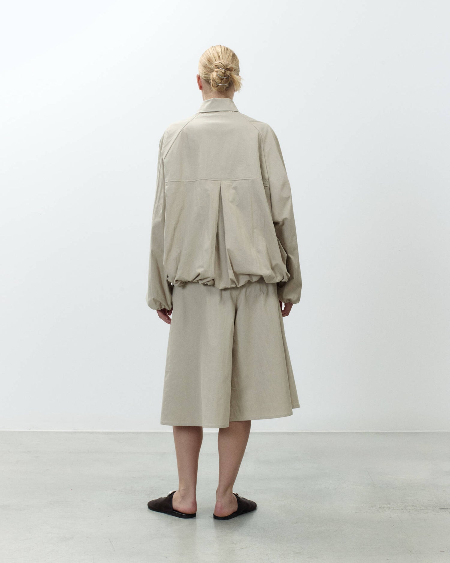 BOMBER OVERSIZE CRINKLE