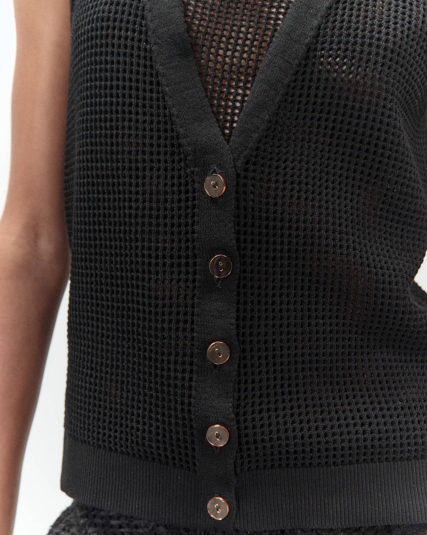 GILET IN MAGLIA