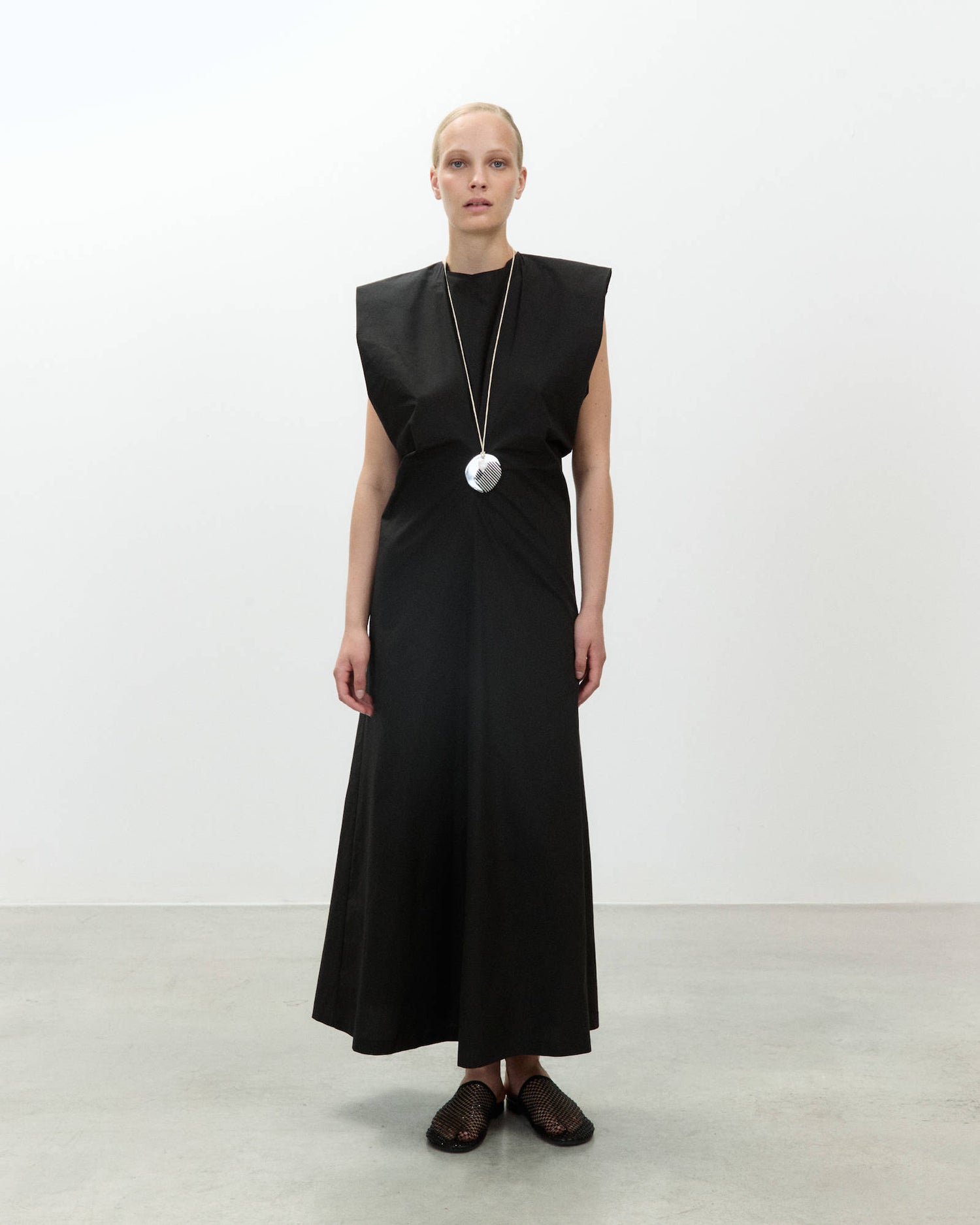 ABITO LUNGO POPELINE