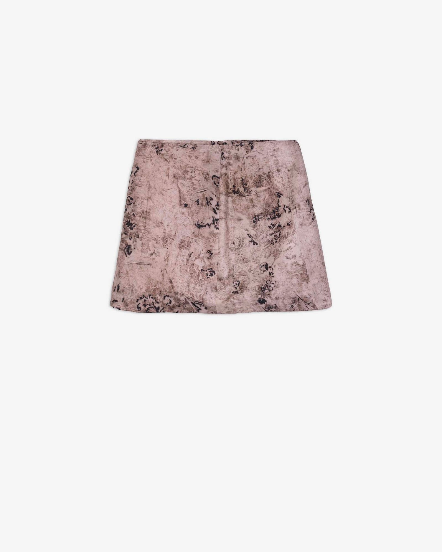 MINIGONNA SETA TAPESTRY PRINT