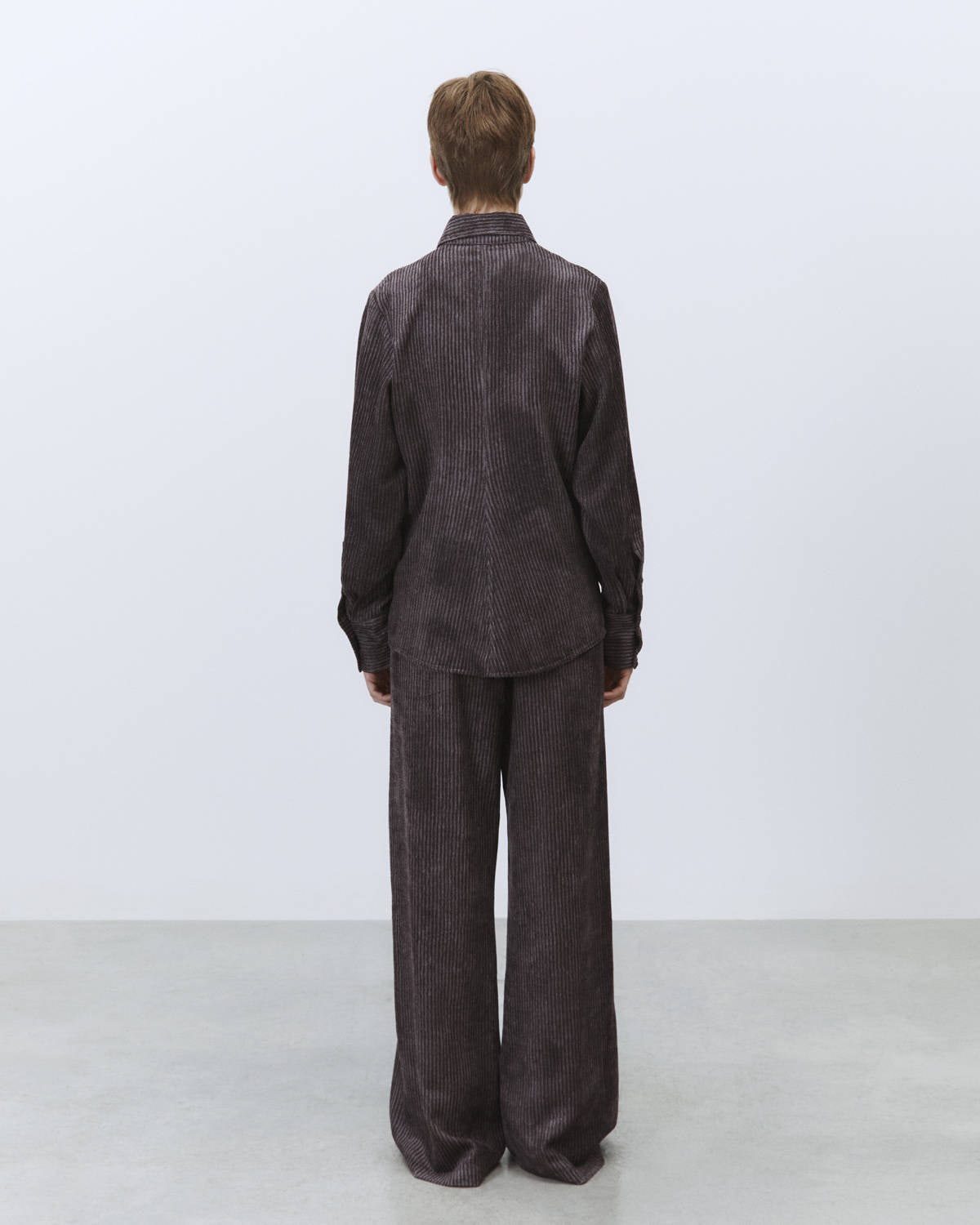 CAMICIA VELVET STRIPES