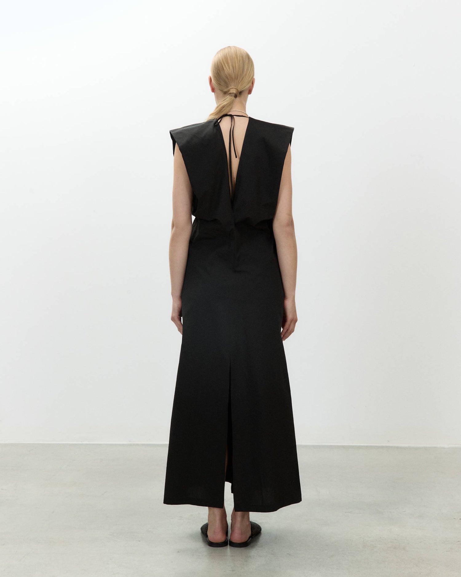 ABITO LUNGO POPELINE