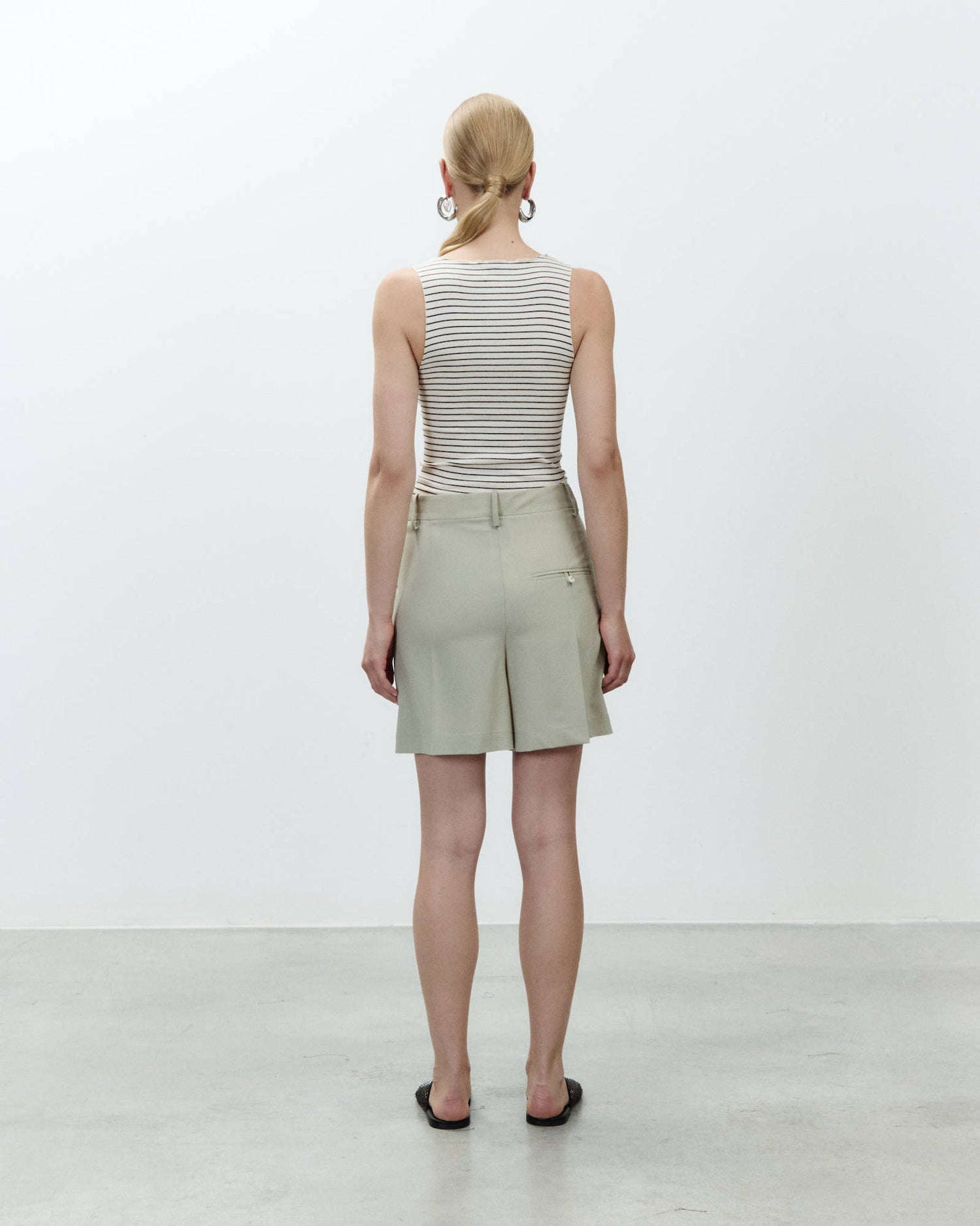 BERMUDA TELA DI LANA