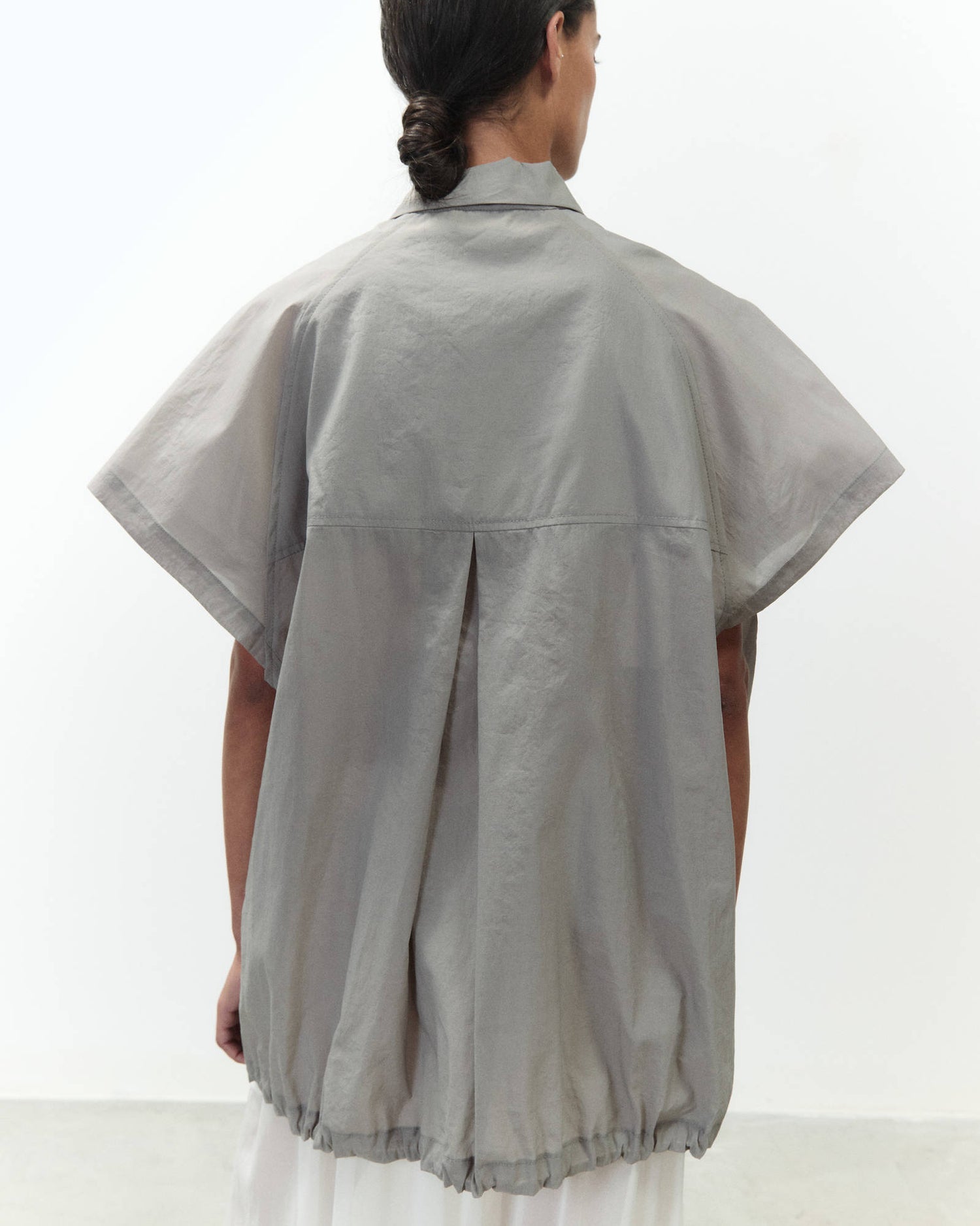 BOMBER SMANICATO ORGANZA