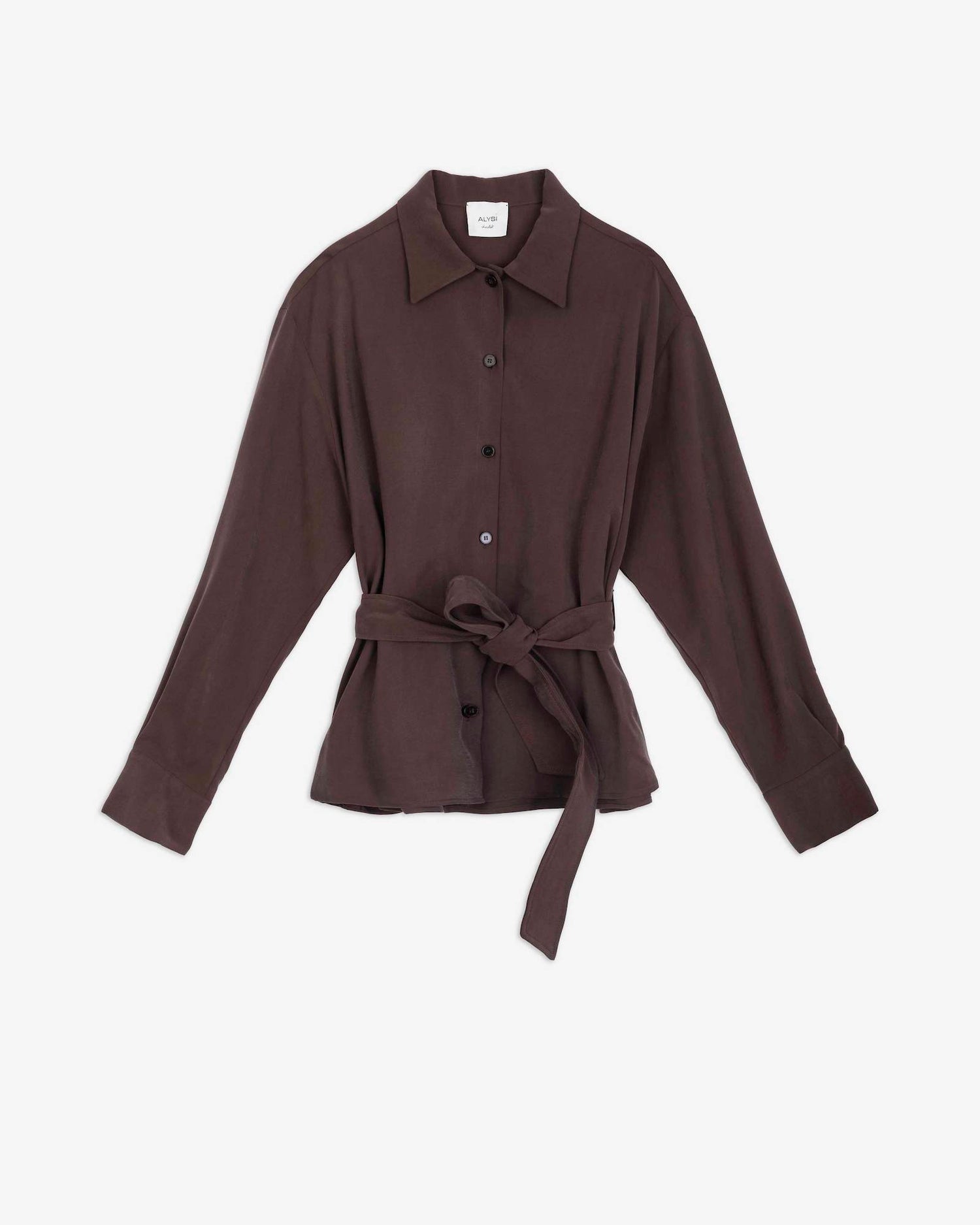 CAMICIA CUPRO EFFECT