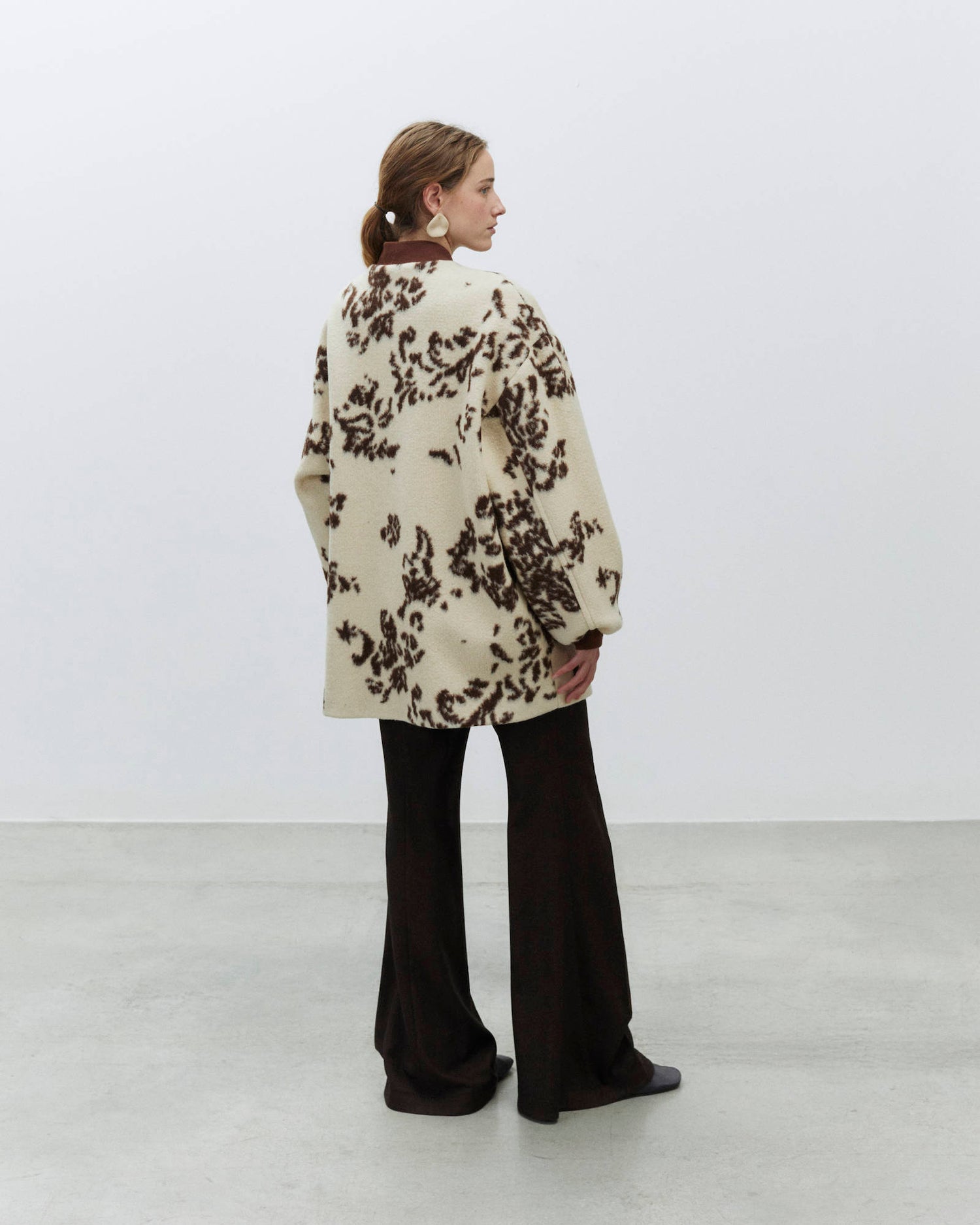 BOMBER LUNGO TAPESTRY FUR