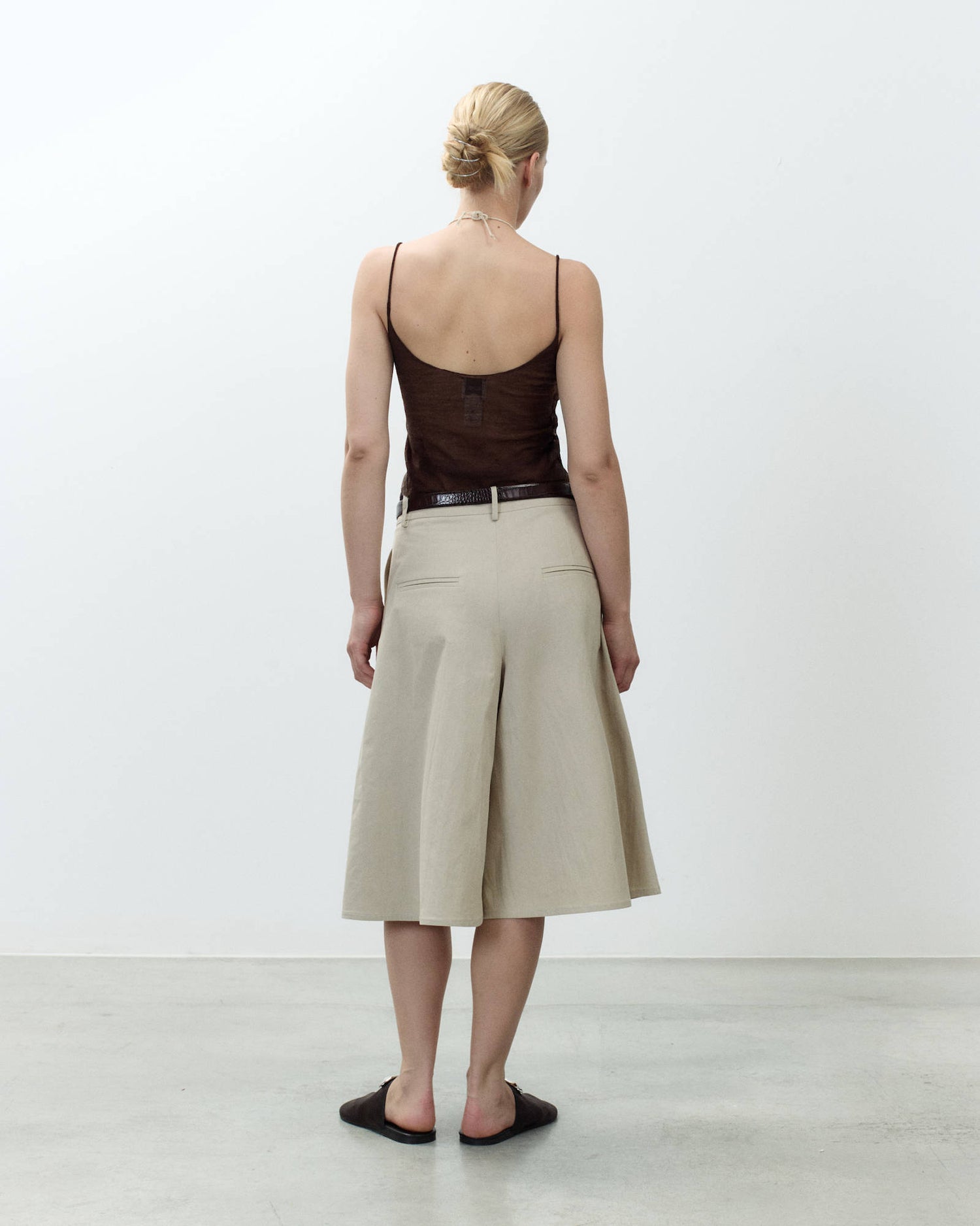 BERMUDA AMPIO CRINKLE