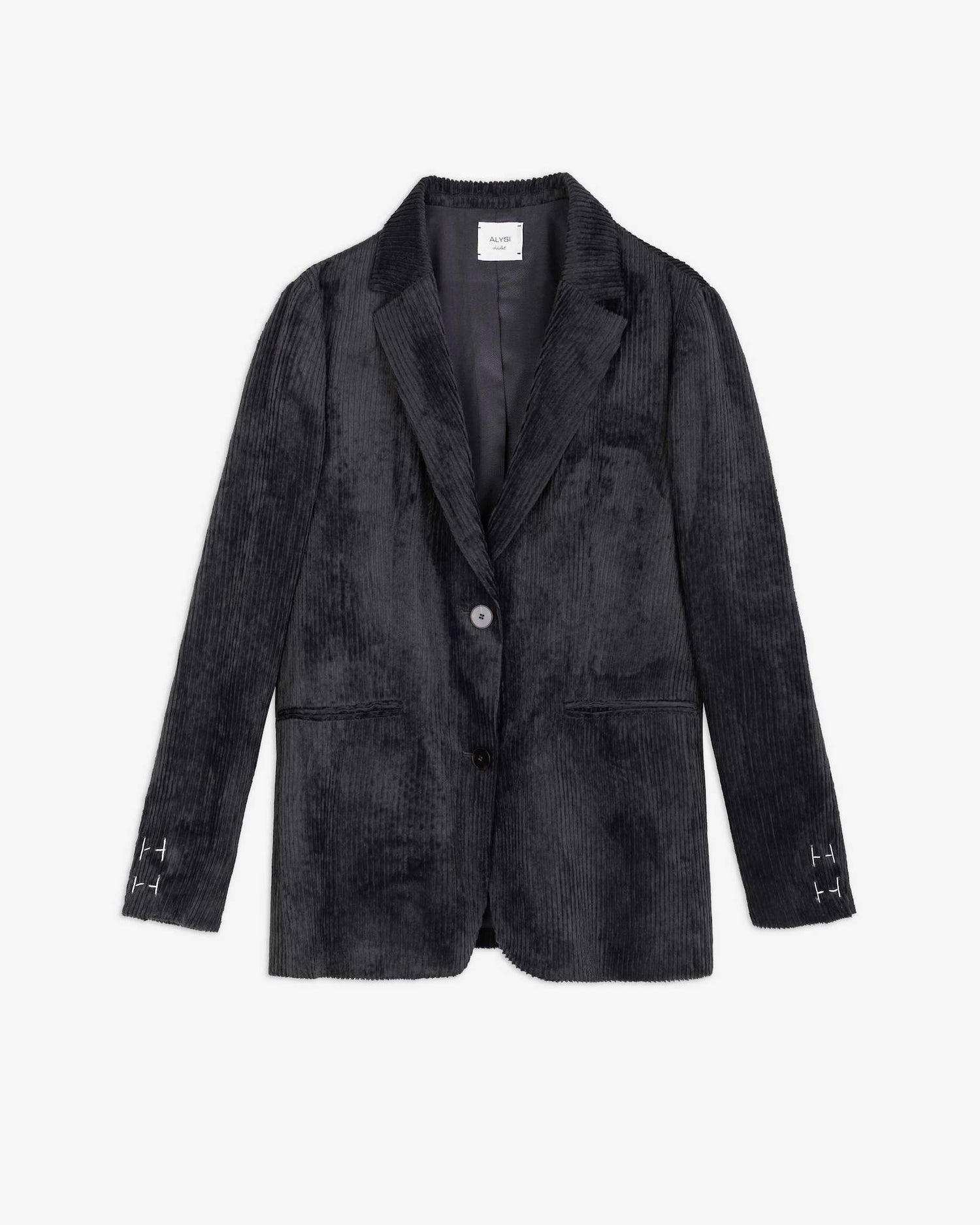 BLAZER VELVET RIB
