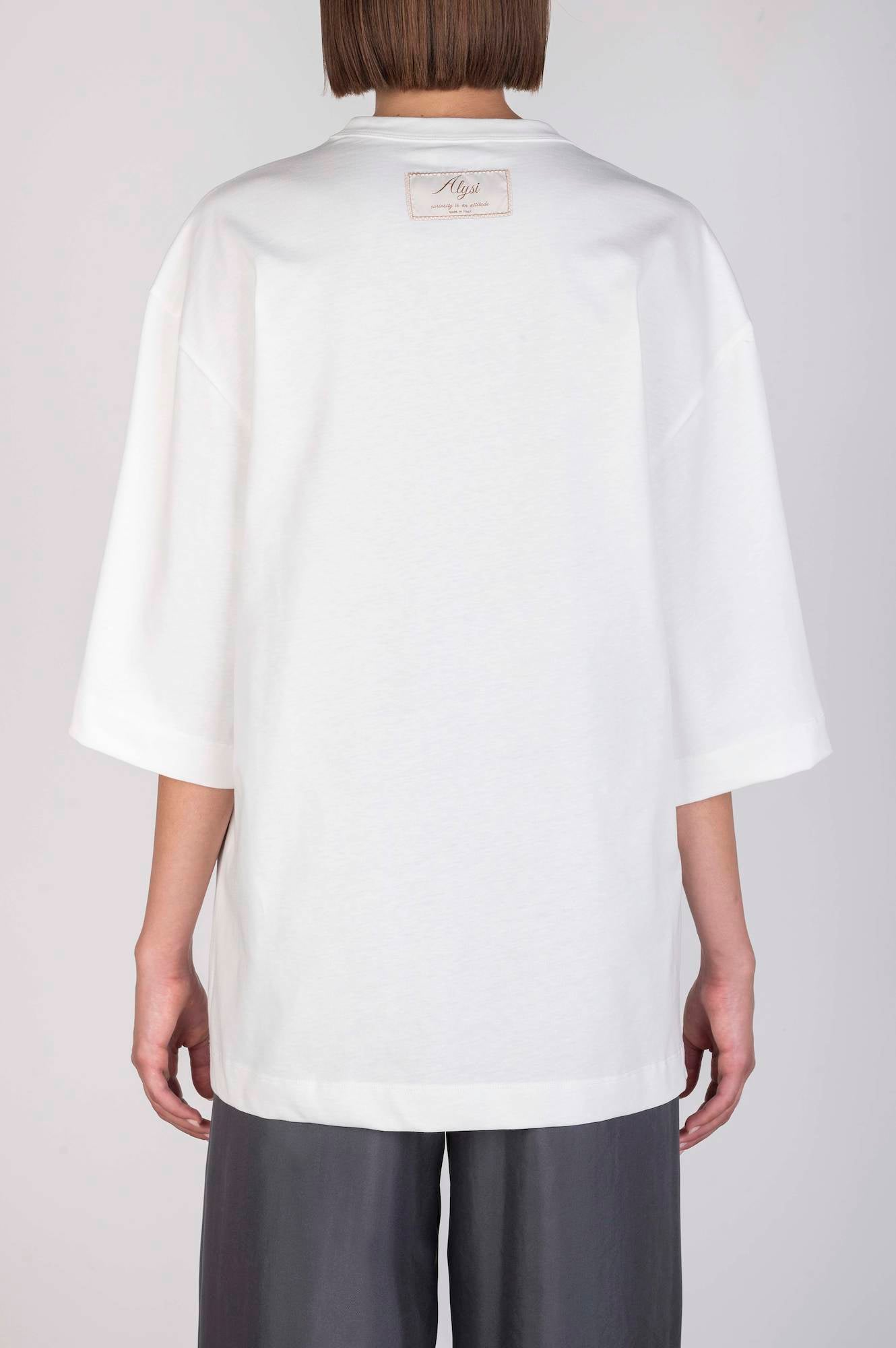 T-SHIRT OVERSIZE STAMPA