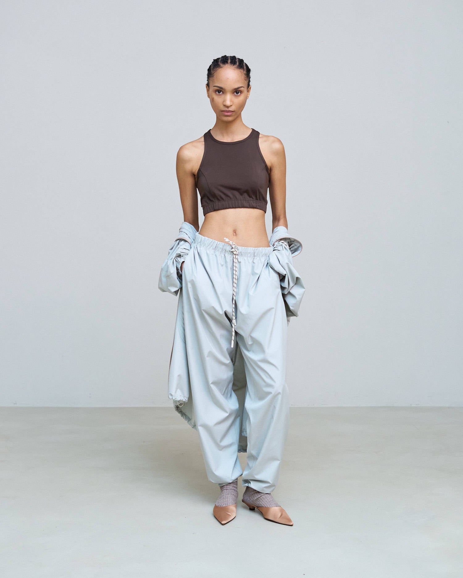 LOOSE FIT PANTS Sage