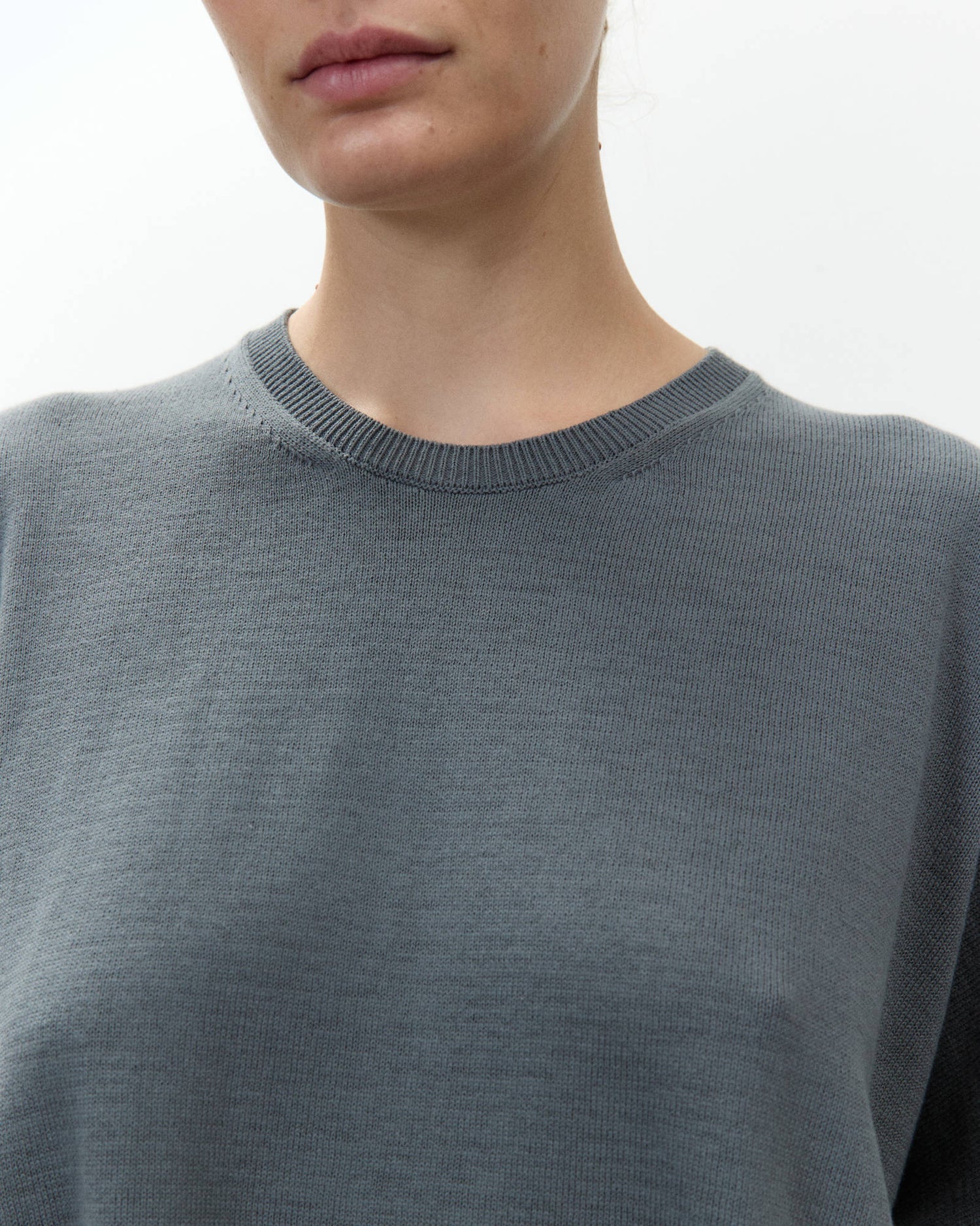 MAGLIA IN COTONE OVERSIZE