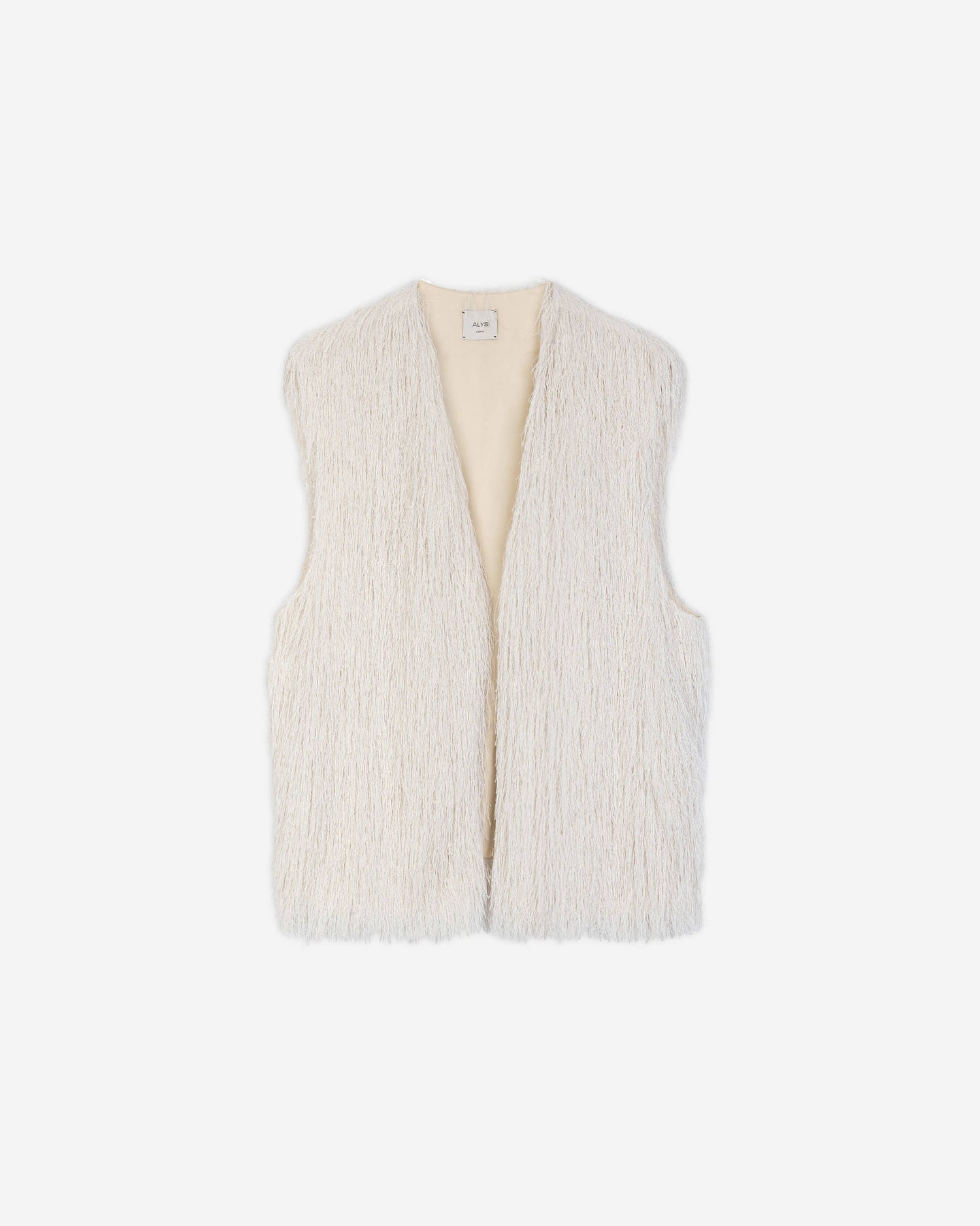 GILET CON FRANGE