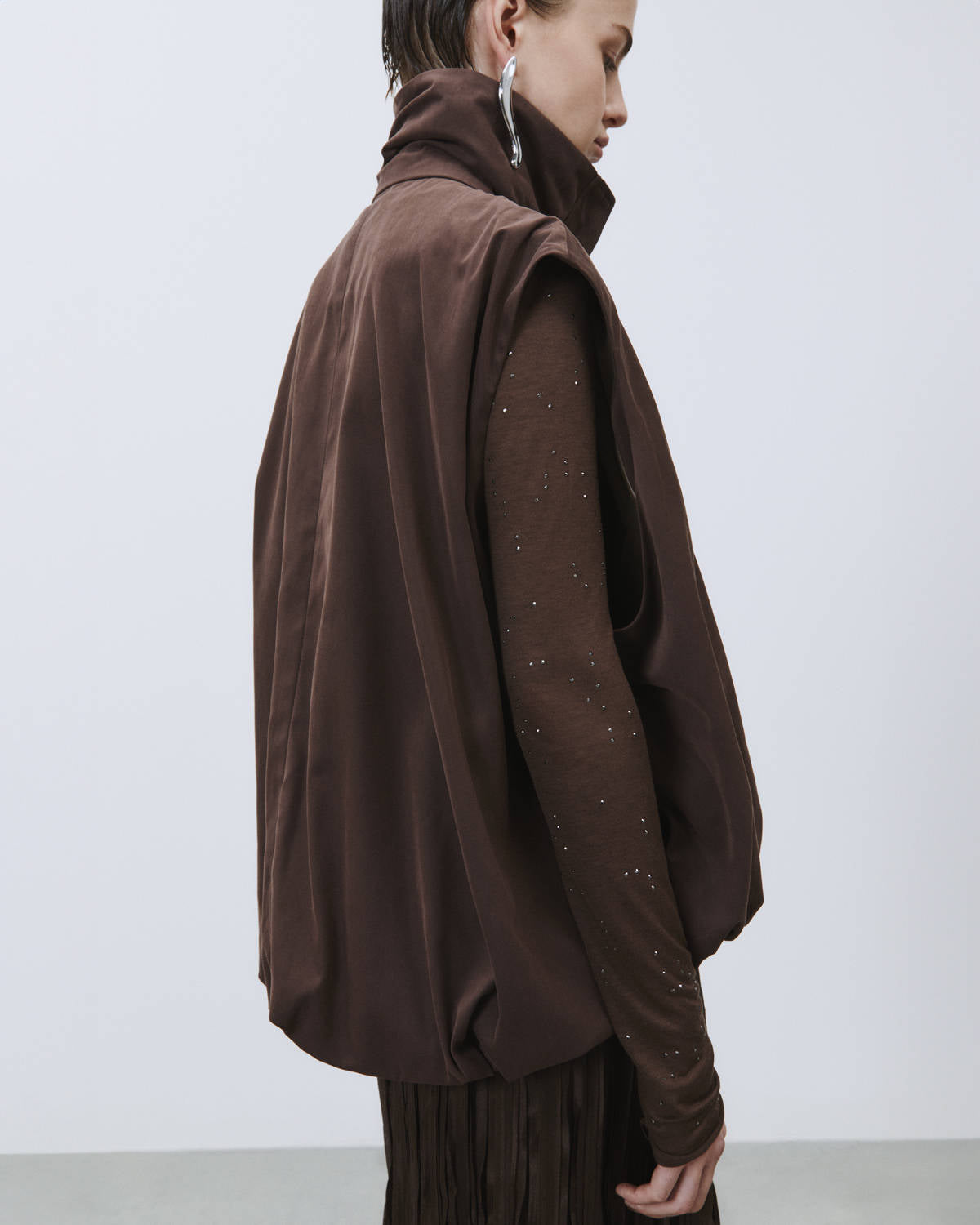BOMBER SMANICATO NYLON SOFT TOUCH