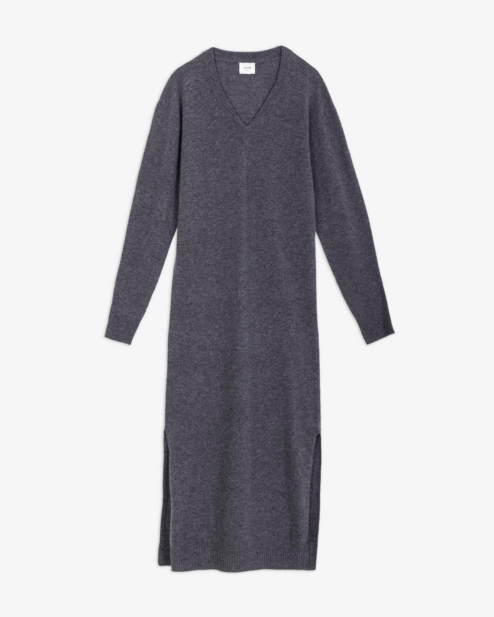 MAXI CASHMERE DRESS