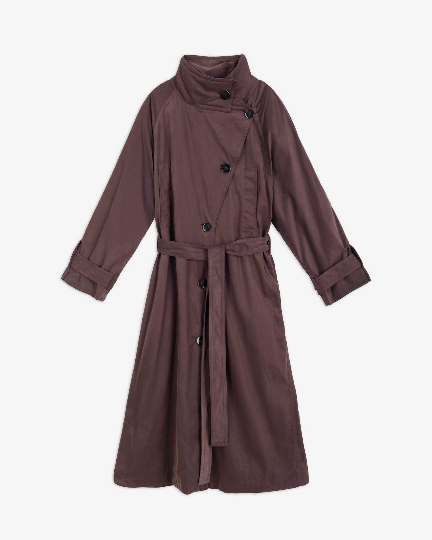MAXI TRENCH NYLON SOFT TOUCH