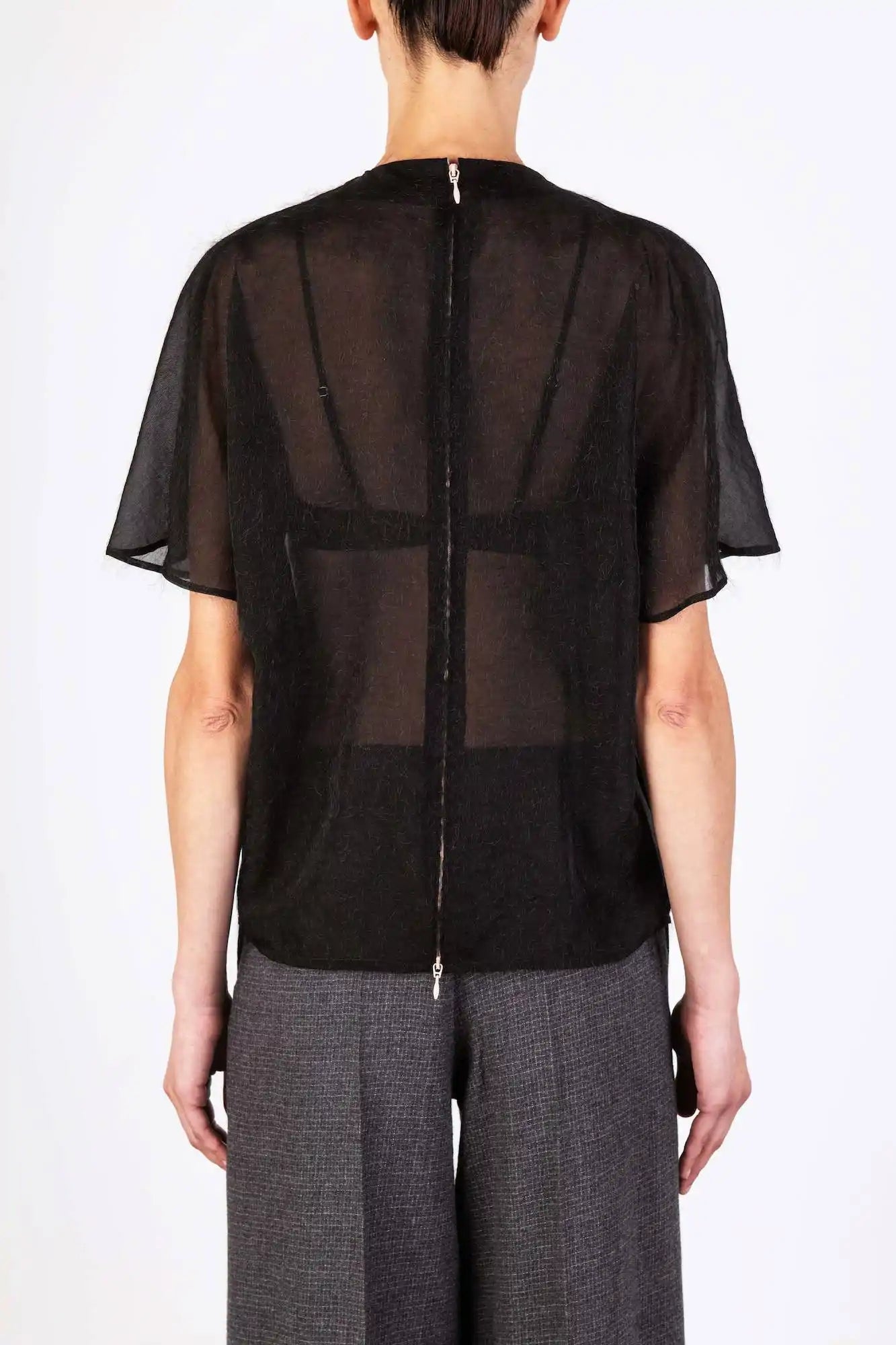 BLUSA IN ORGANZA