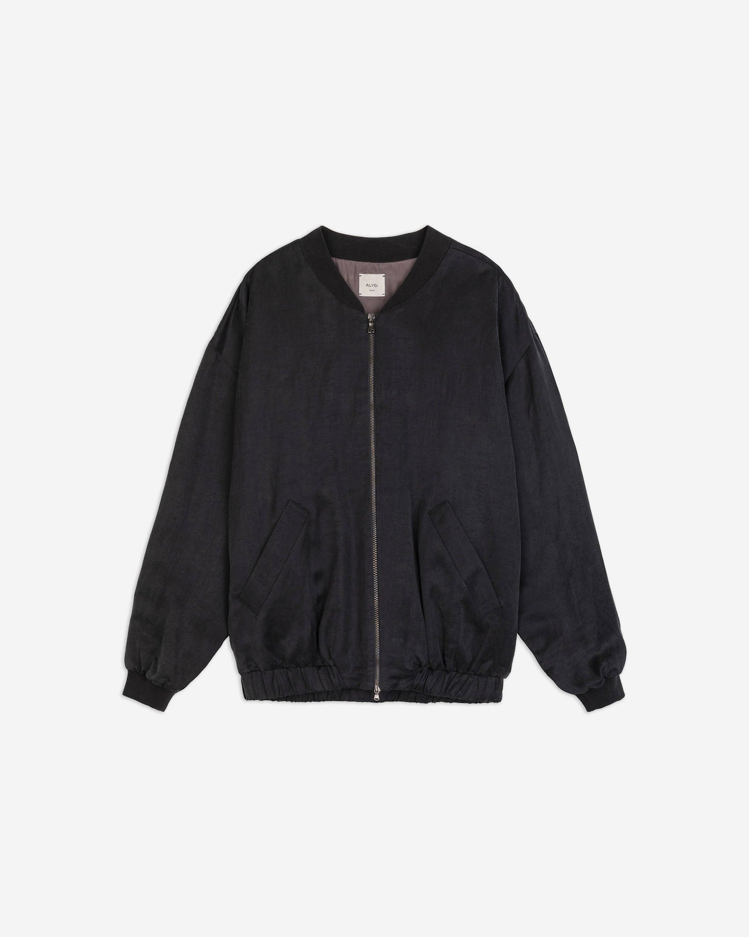 BOMBER OVERSIZE IN LINO