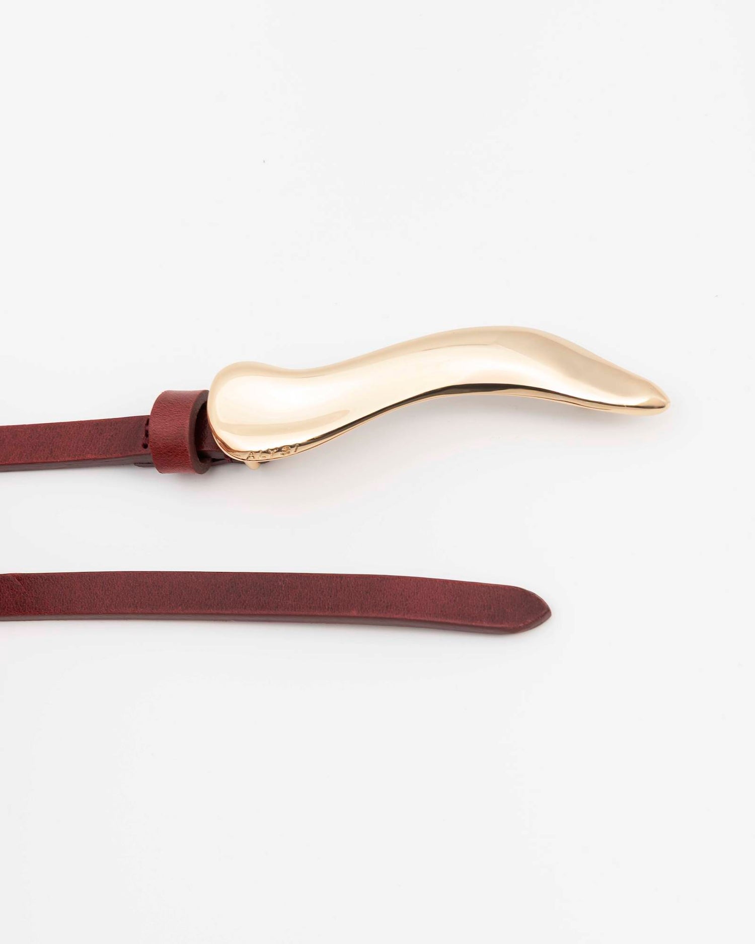 CINTURA SOTTILE IN PELLE