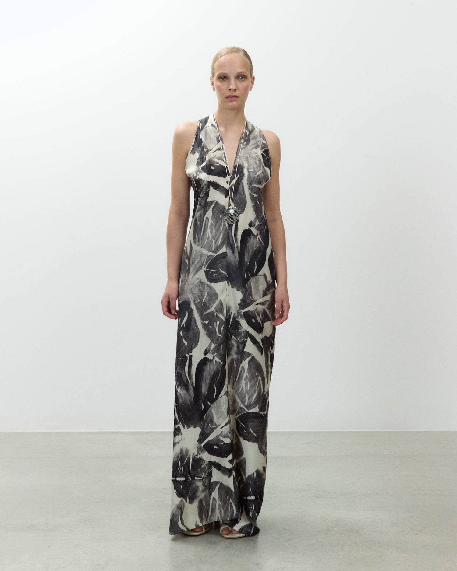 ABITO STAMPATO IN SETA