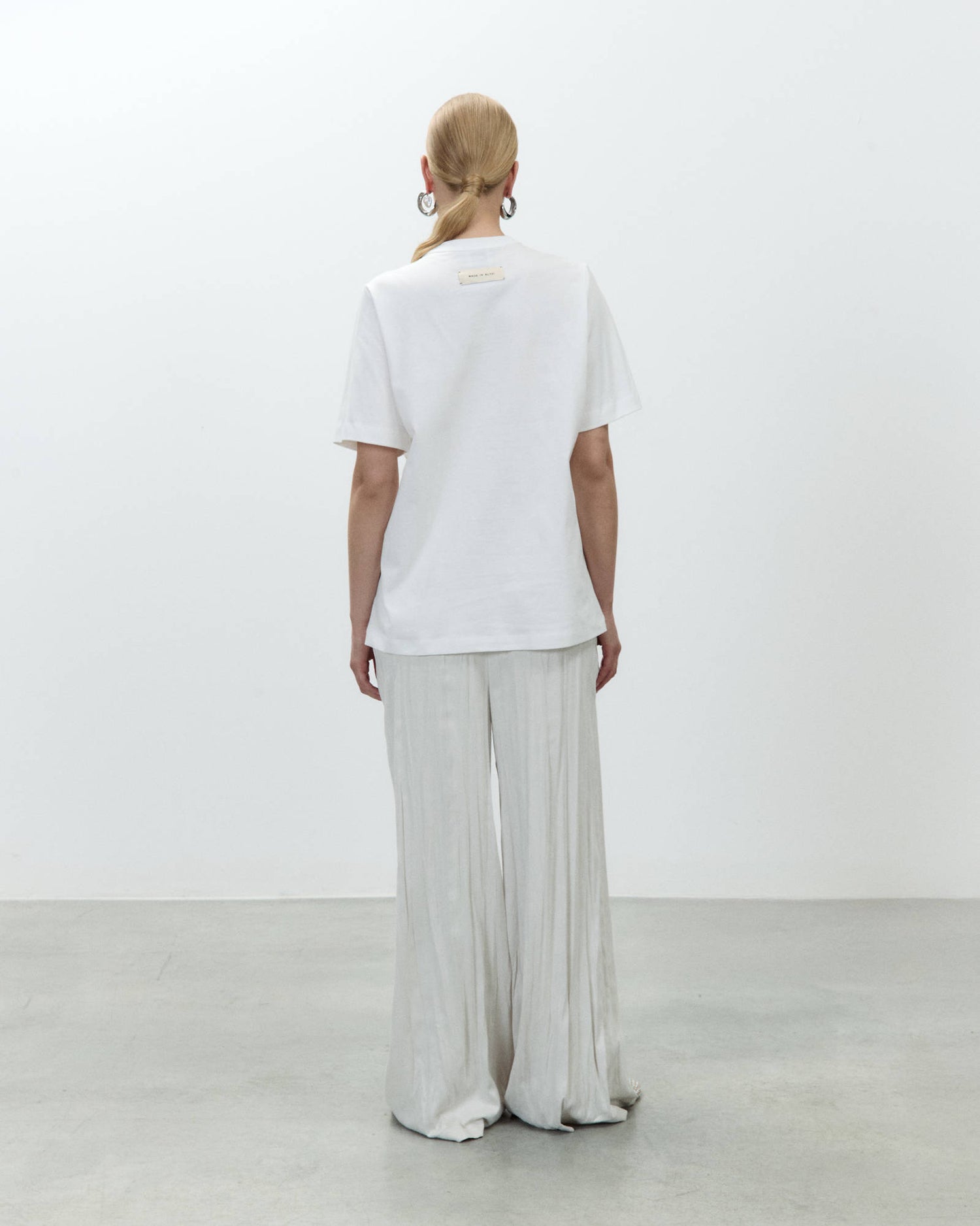 T-SHIRT OVERSIZE RICAMO