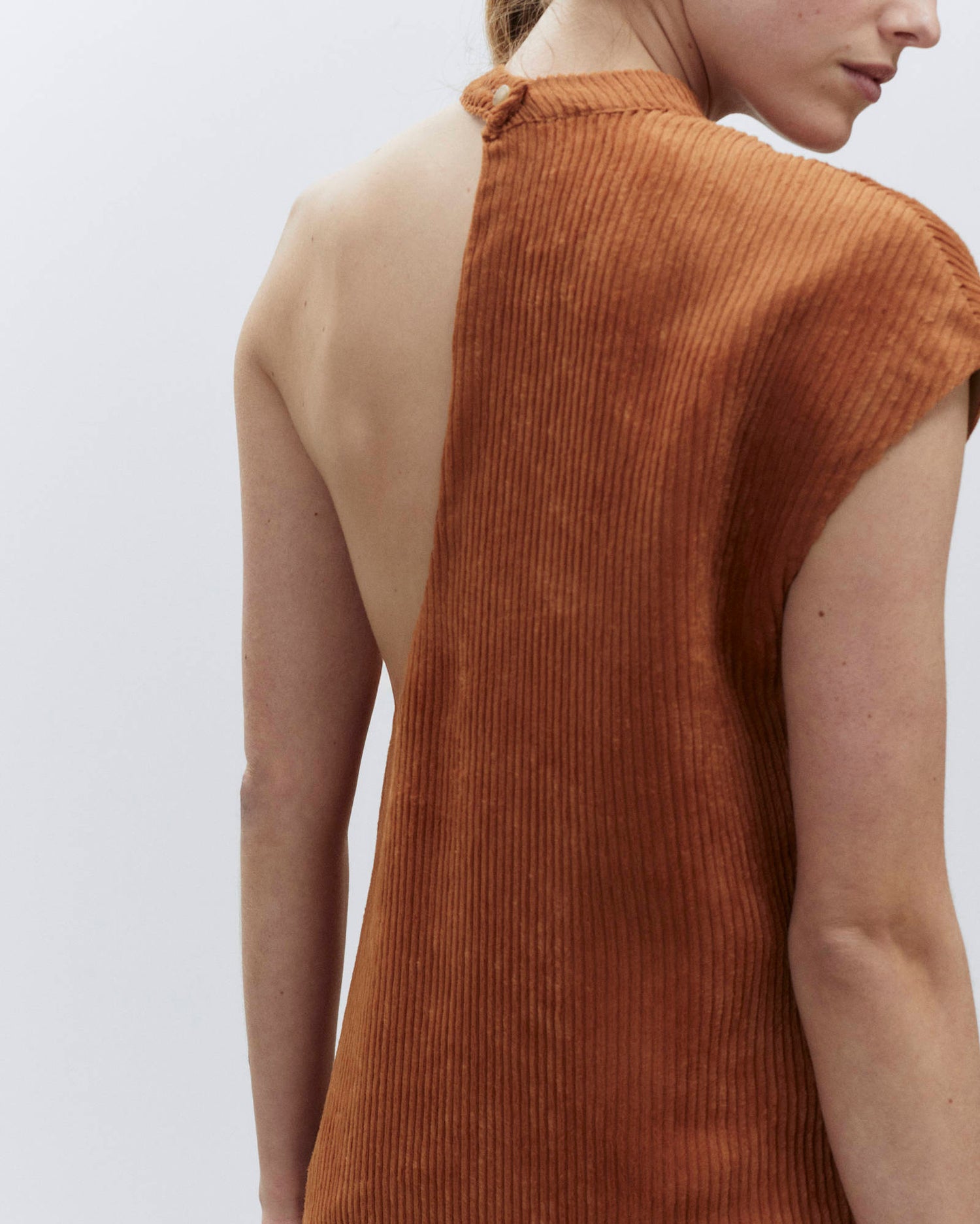 ABITO LUNGO VELVET RIB