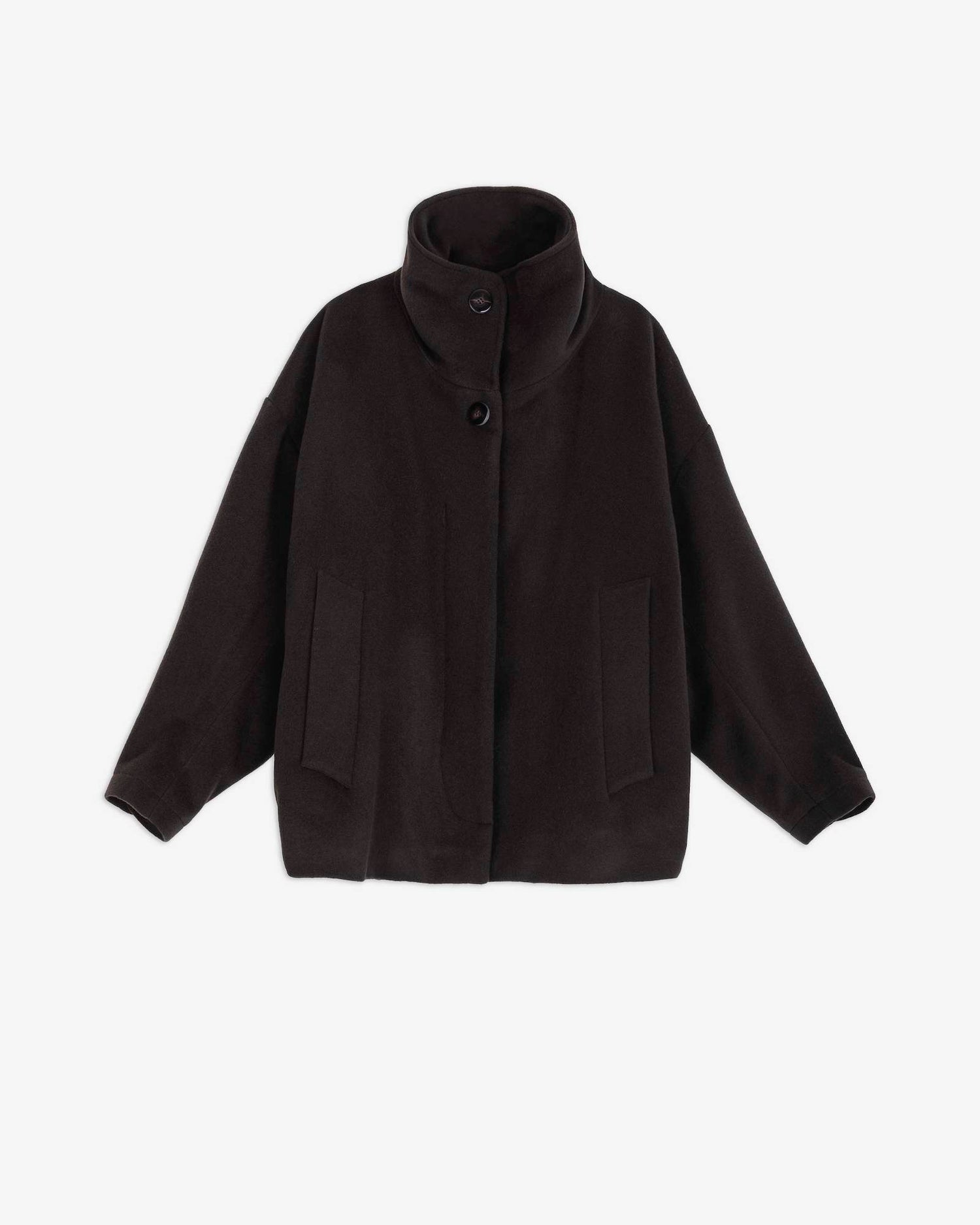 CABAN WOOL COAT CORTO