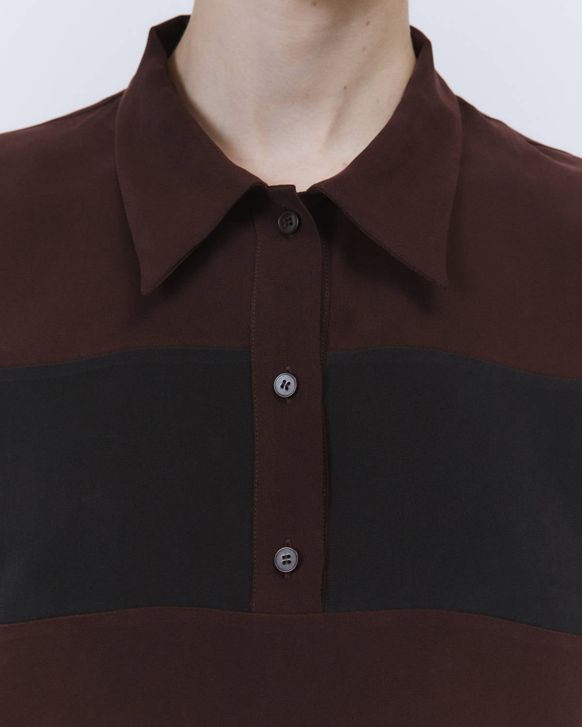 POLO CREPE DE CHINE
