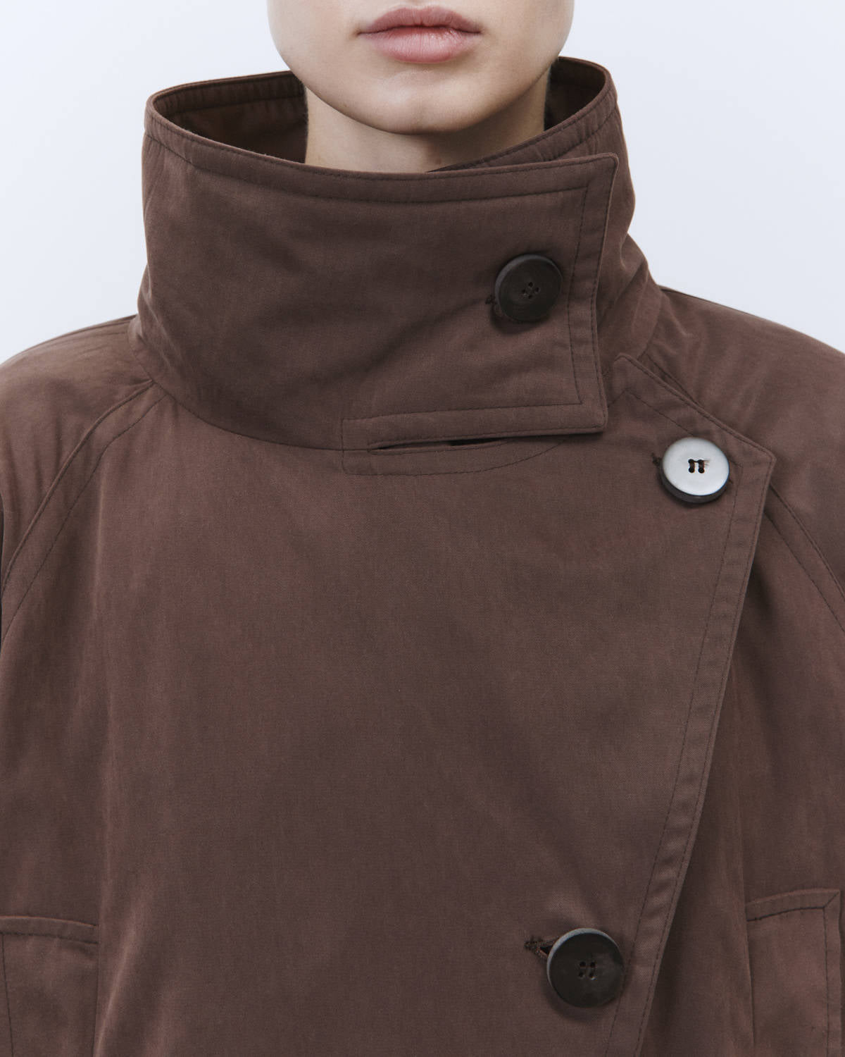 MAXI TRENCH NYLON SOFT TOUCH