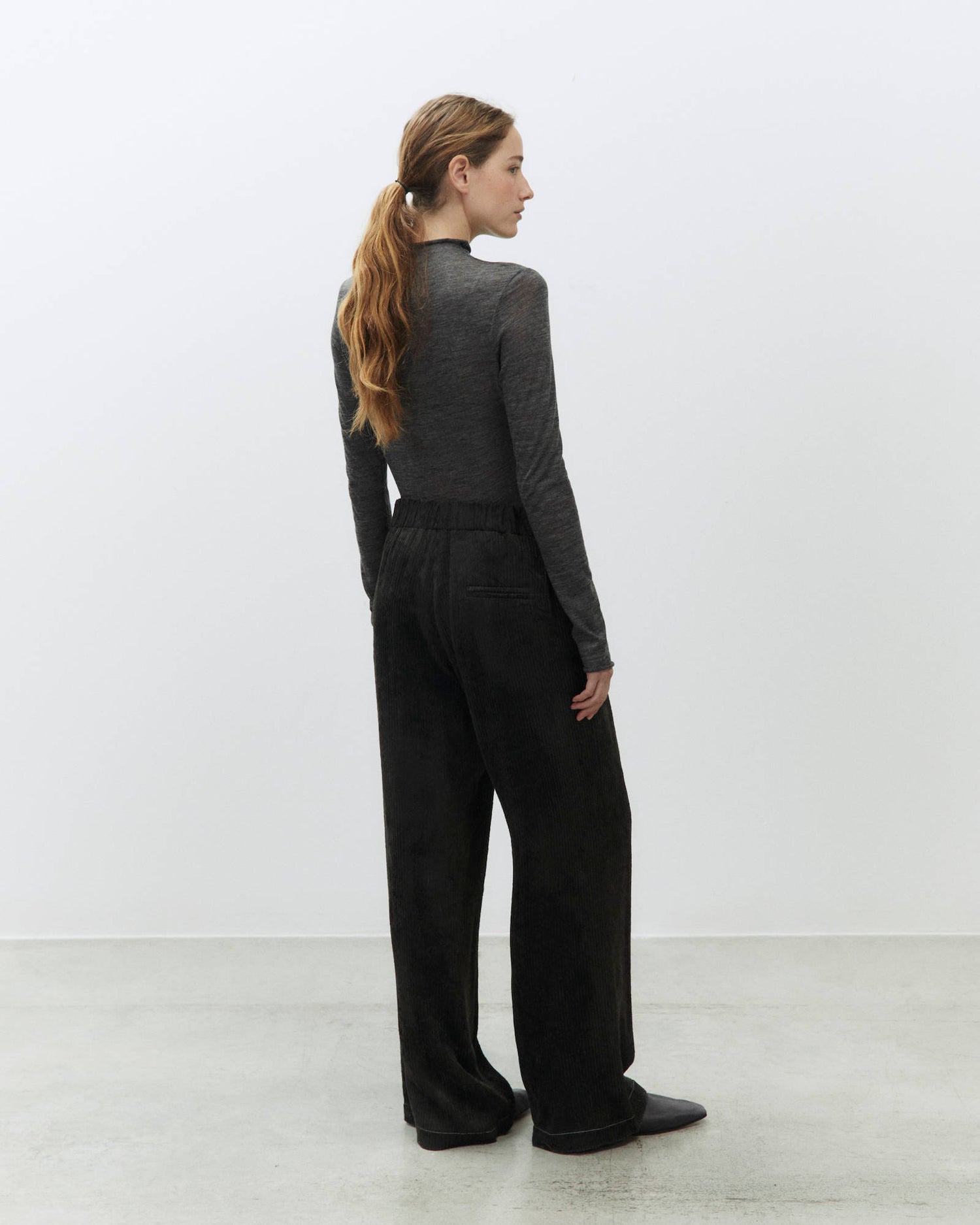 PANTALONE VELVET RIB