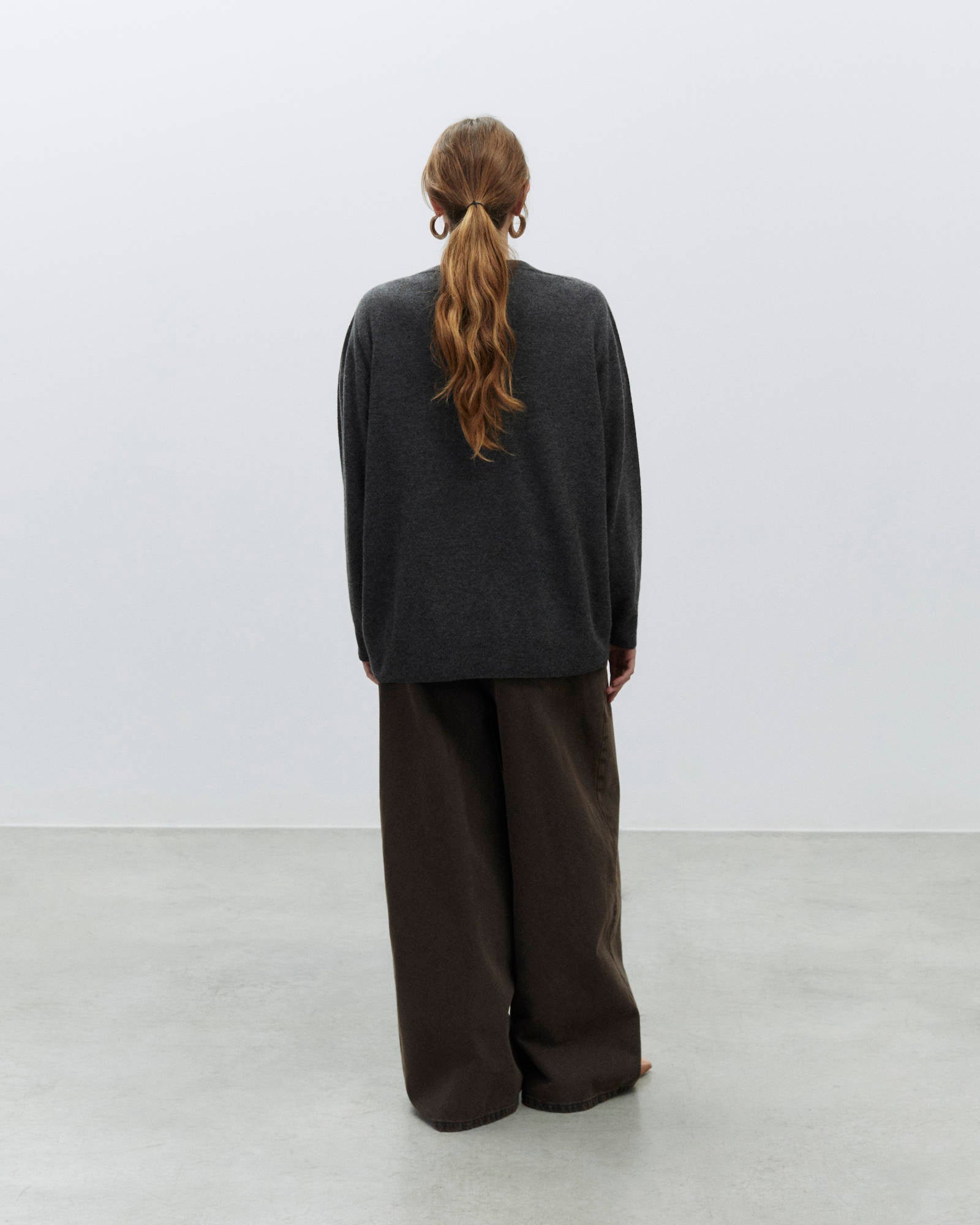 MAGLIA CASHMERE SCOLLO V