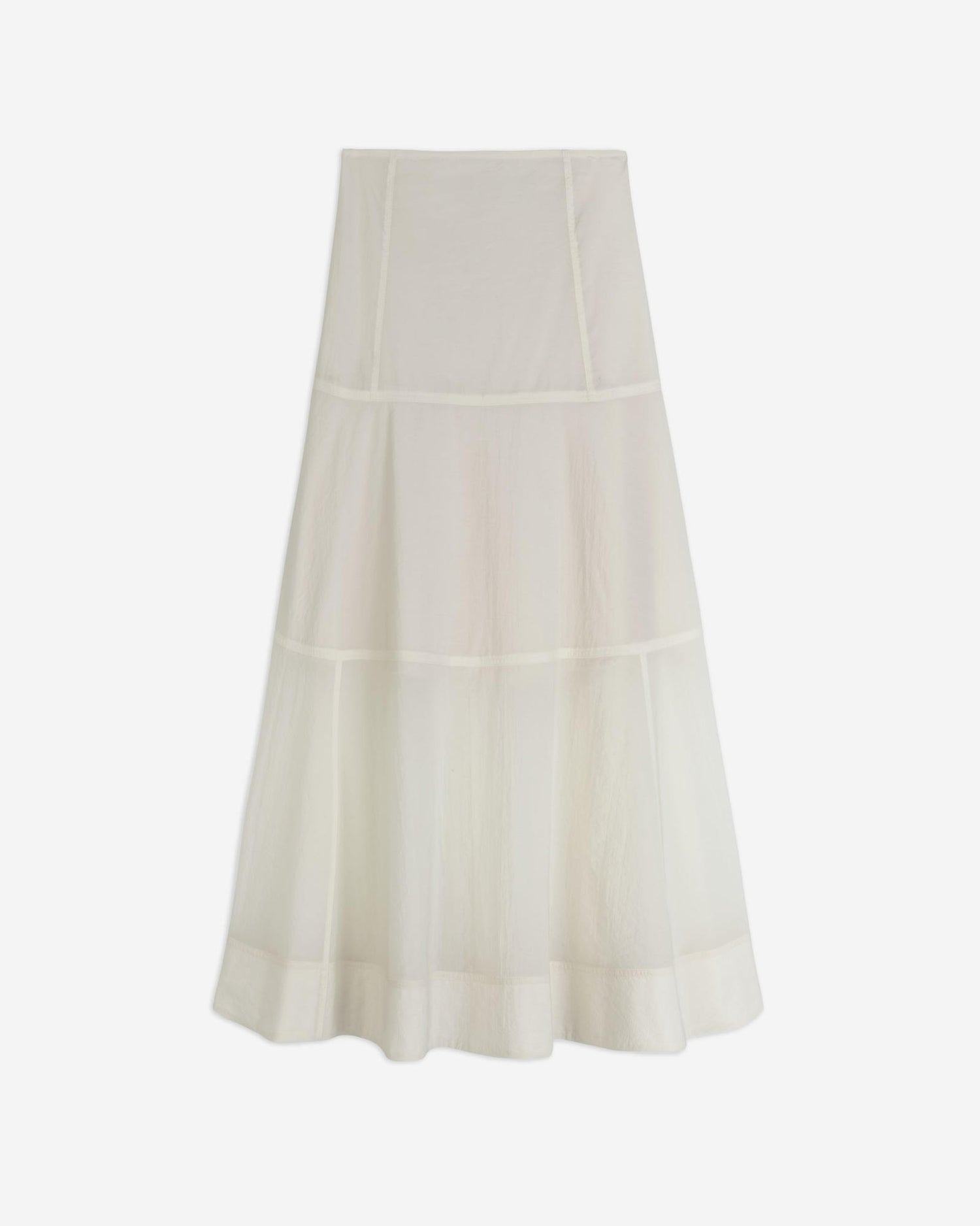 GONNA A RUOTA IN ORGANZA DI LANA