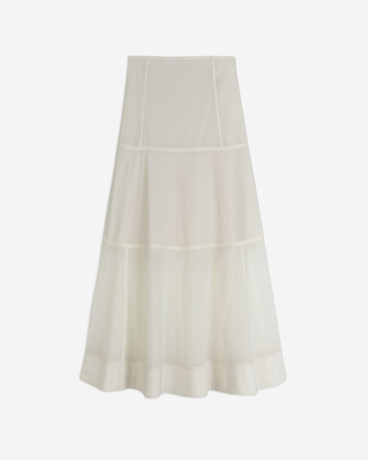 GONNA A RUOTA IN ORGANZA DI LANA
