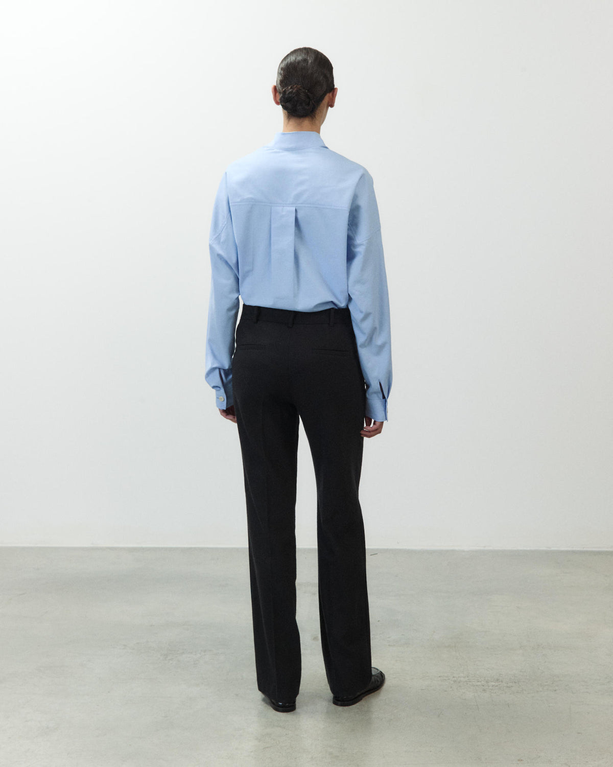 PANTALONE SARTORIALE IN LANA STRETCH