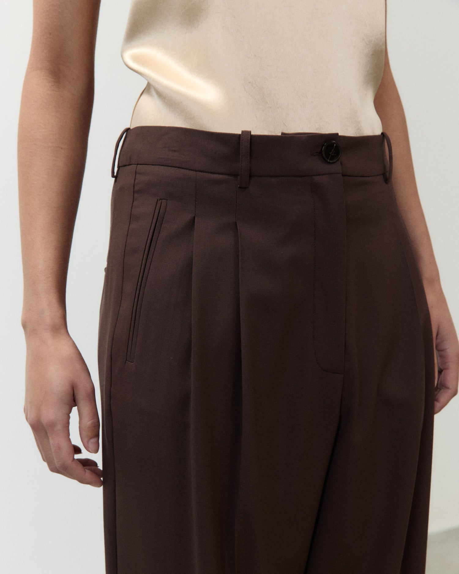 PANTALONE SARTORIALE IN LANA