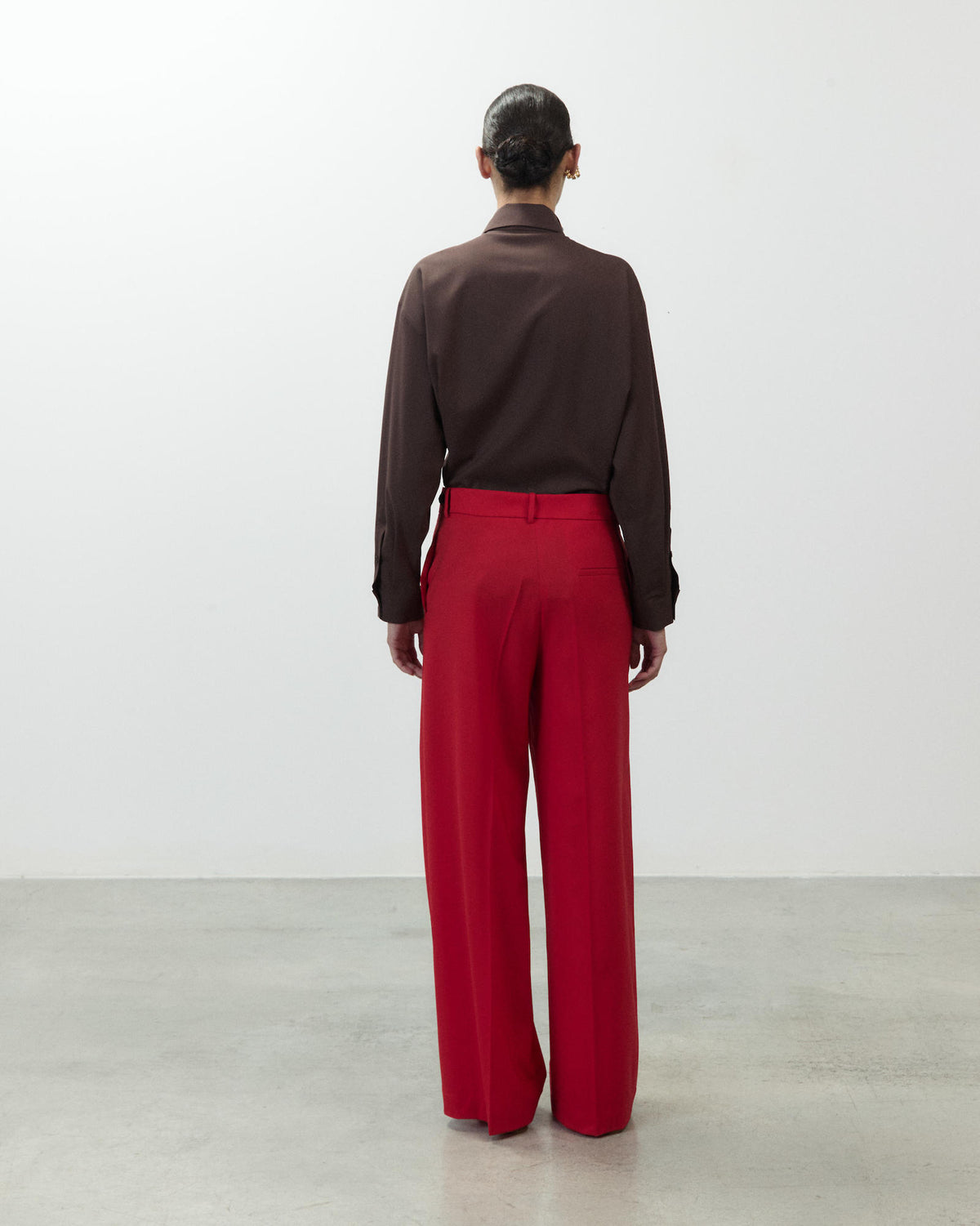 PANTALONE DRITTO IN LANA