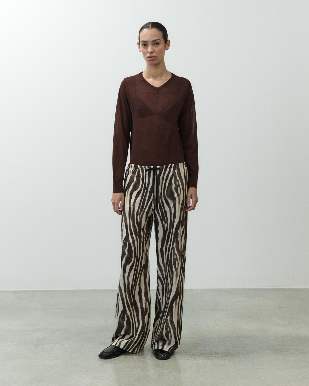 PANTALONE AMPIO STAMPATO