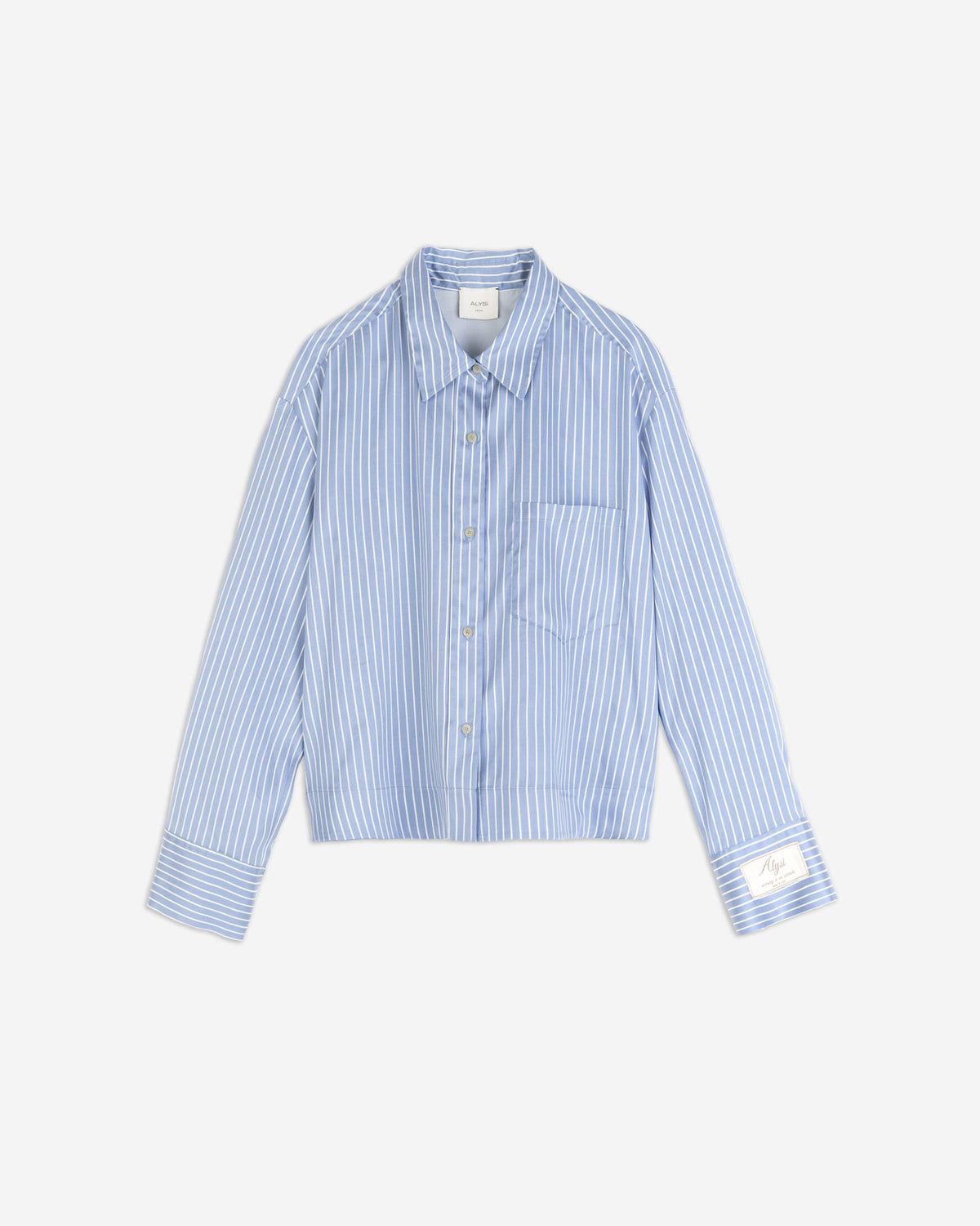 CAMICIA BOXY A RIGHE