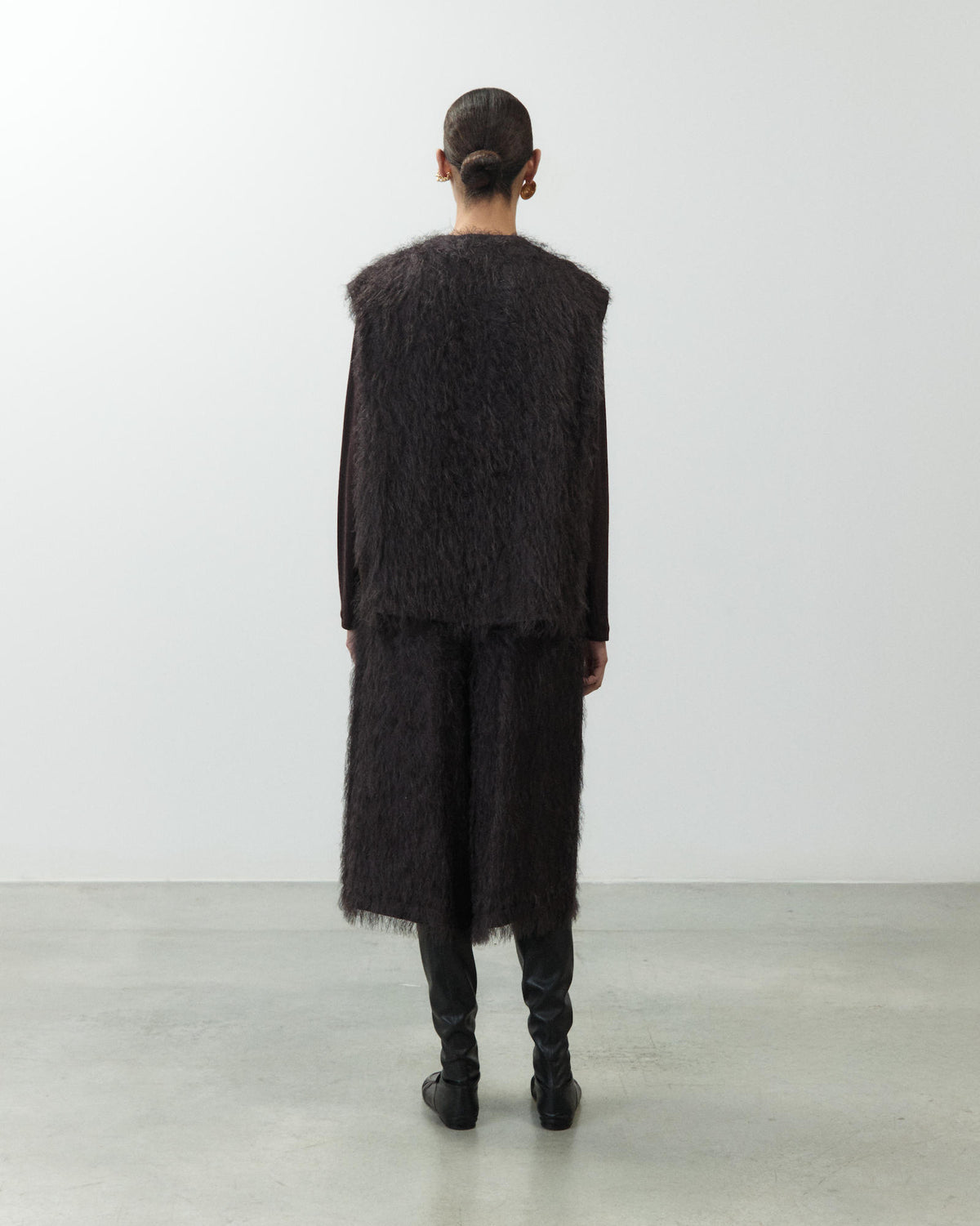 GILET CON FRANGE