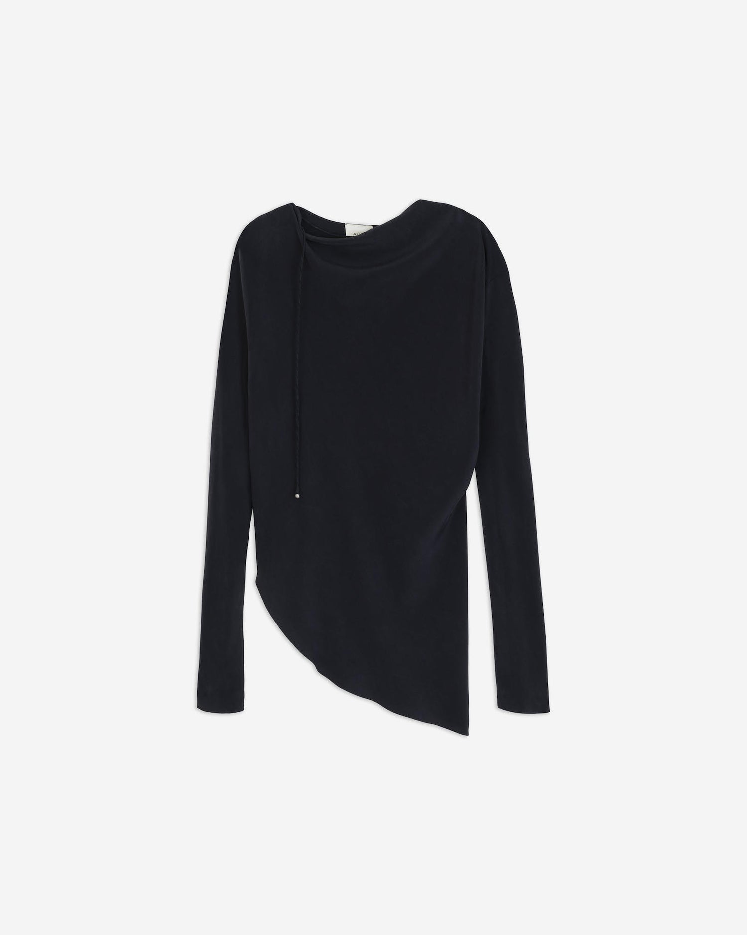 BLUSA ASIMMETRICA CREPE DE CHINE